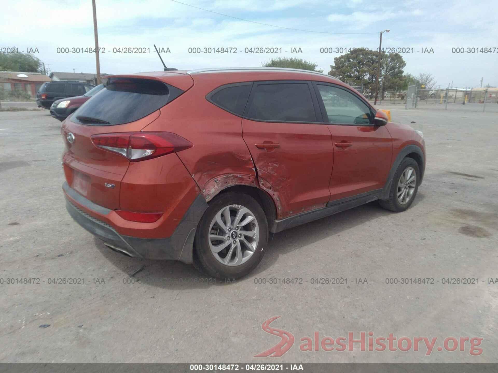 KM8J33A25GU093982 2016 HYUNDAI TUCSON