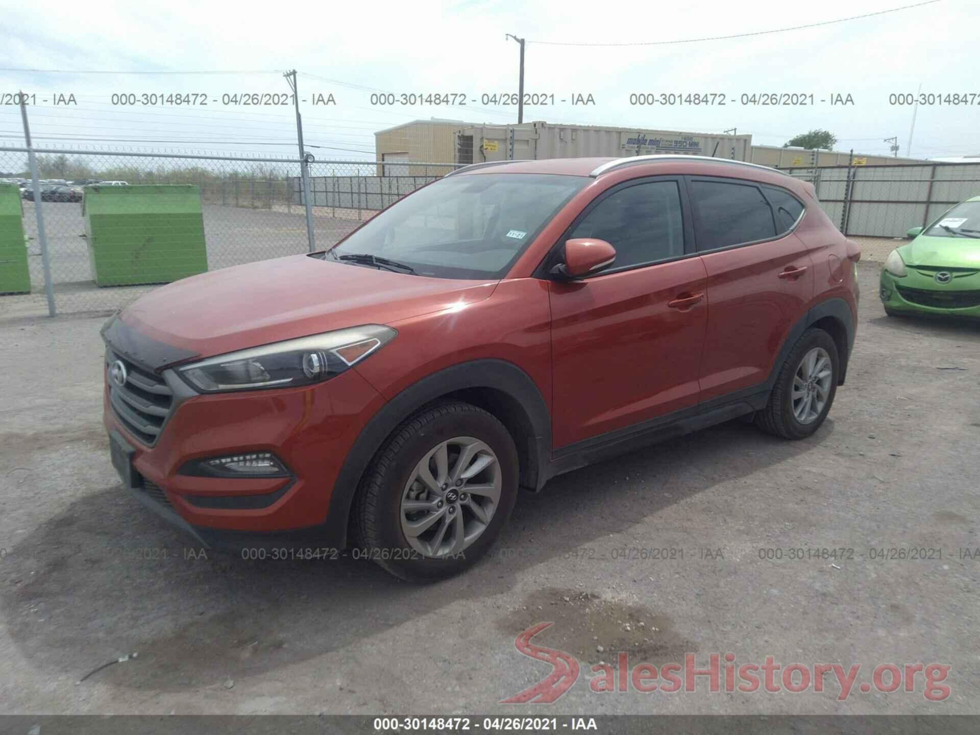 KM8J33A25GU093982 2016 HYUNDAI TUCSON