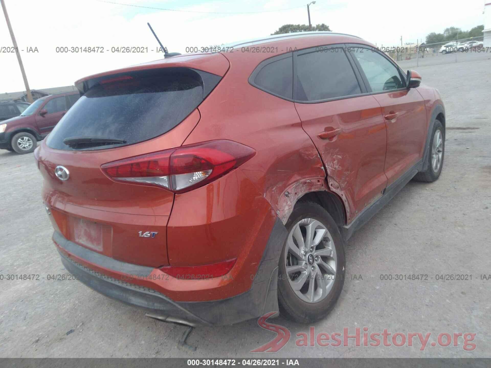 KM8J33A25GU093982 2016 HYUNDAI TUCSON