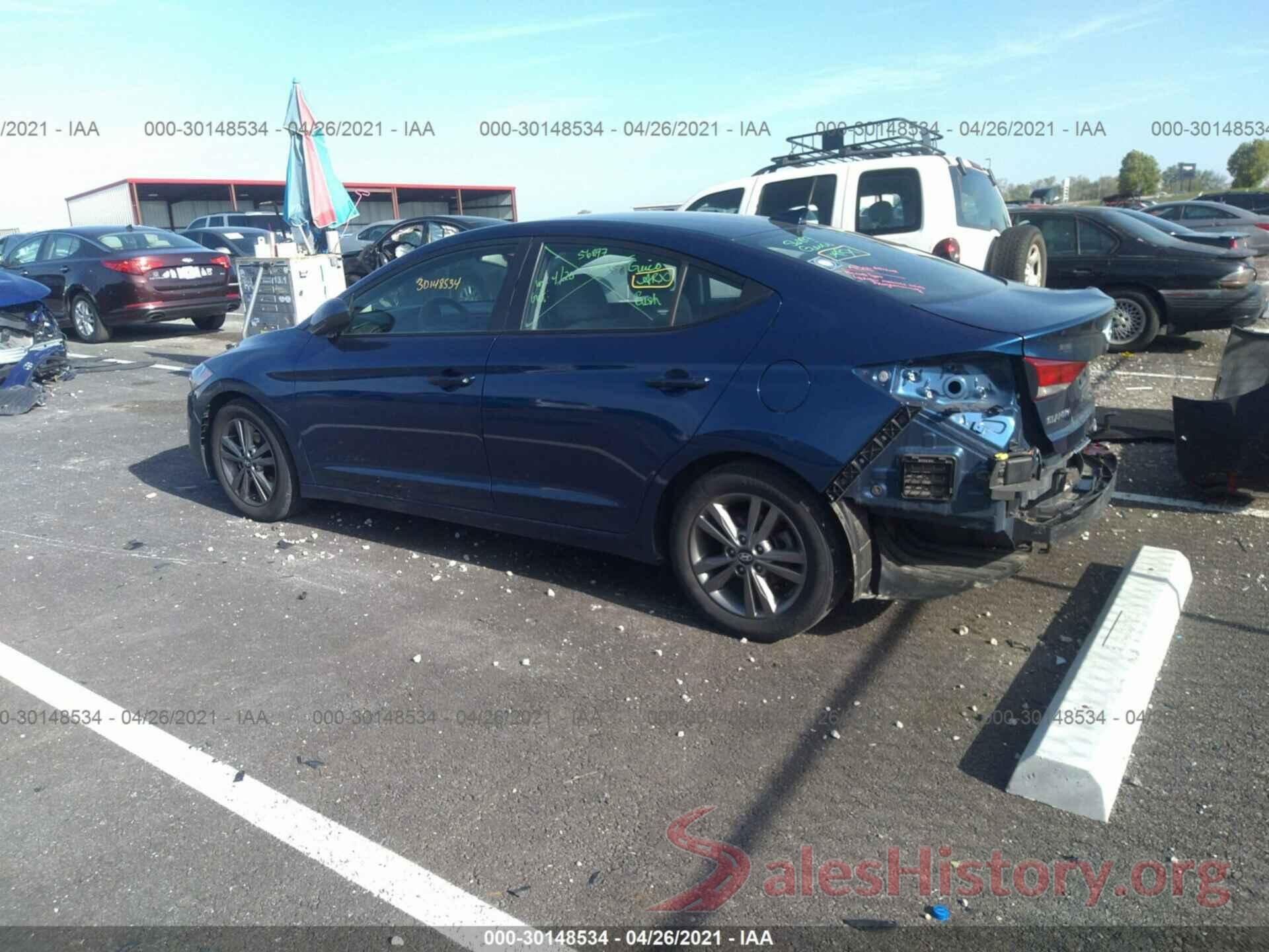 5NPD84LF7JH230589 2018 HYUNDAI ELANTRA