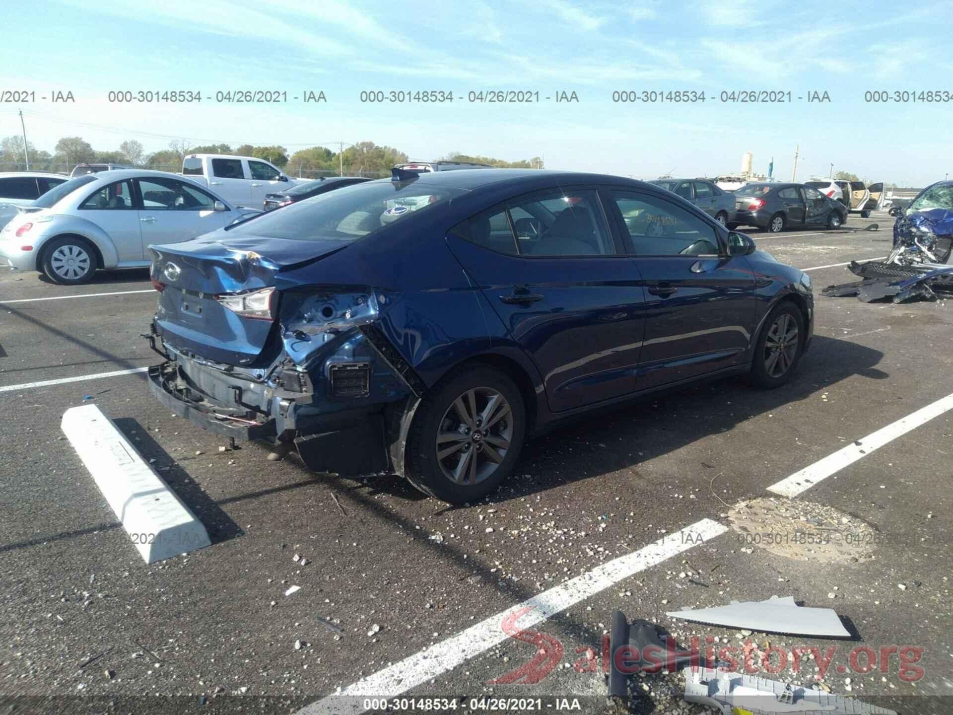 5NPD84LF7JH230589 2018 HYUNDAI ELANTRA