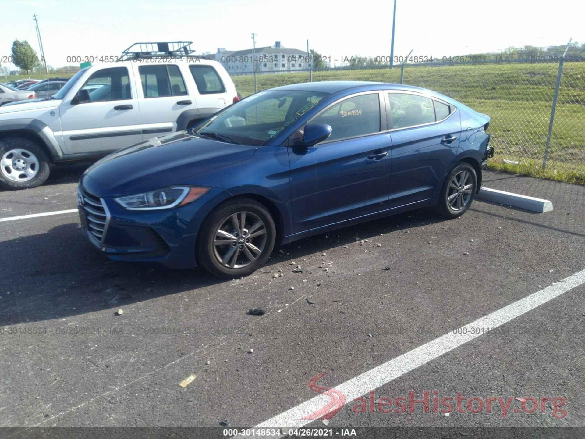 5NPD84LF7JH230589 2018 HYUNDAI ELANTRA