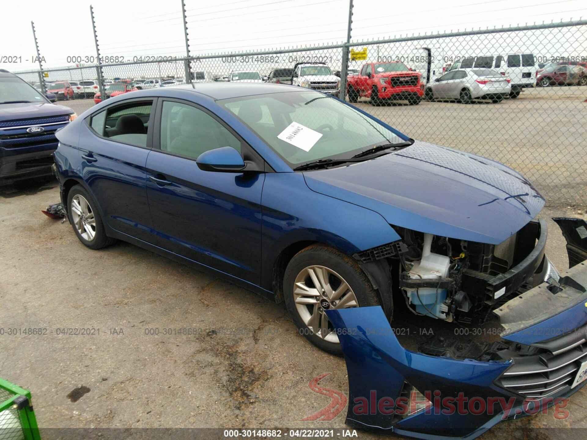 5NPD84LF5LH515892 2020 HYUNDAI ELANTRA