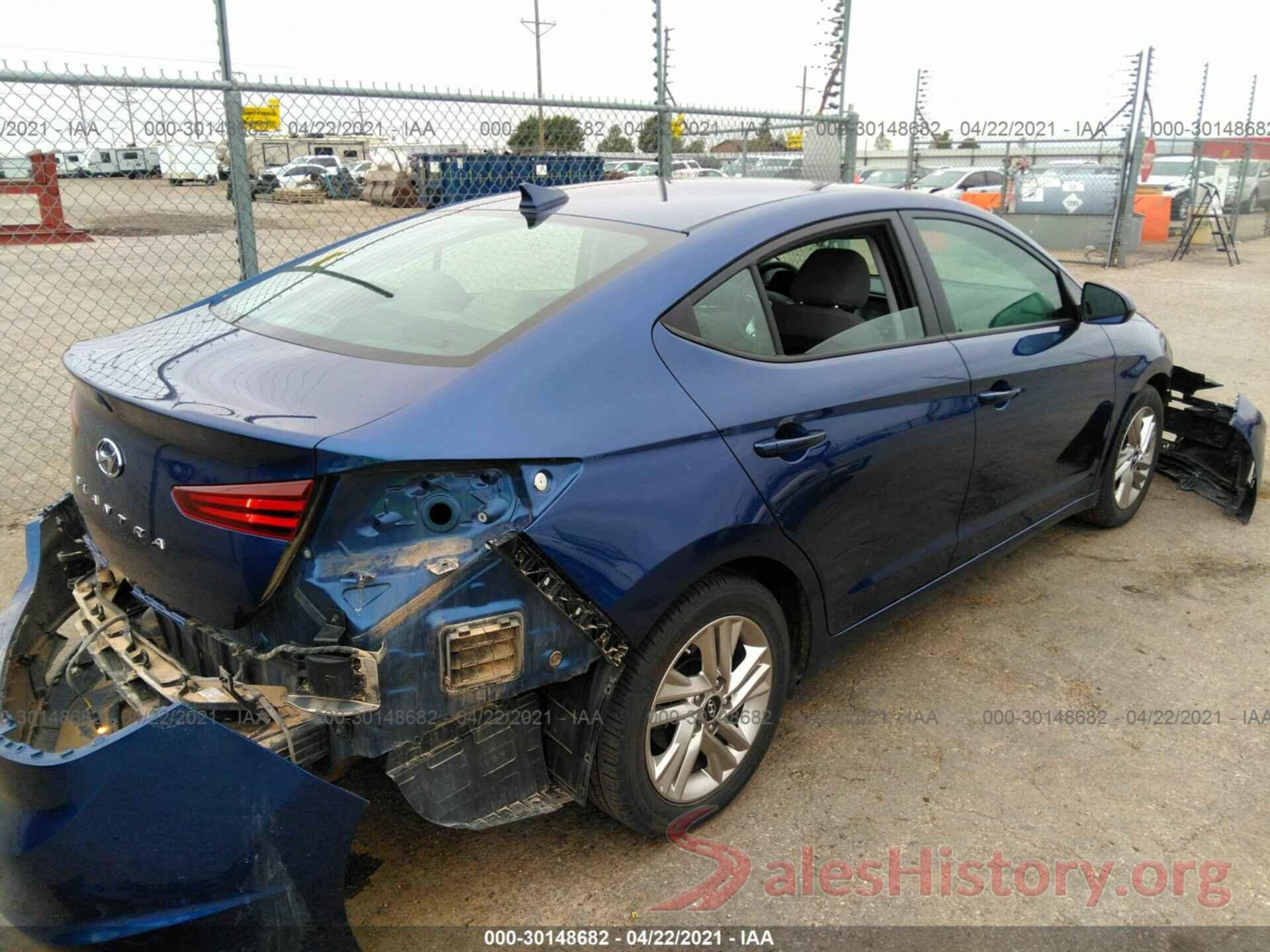 5NPD84LF5LH515892 2020 HYUNDAI ELANTRA