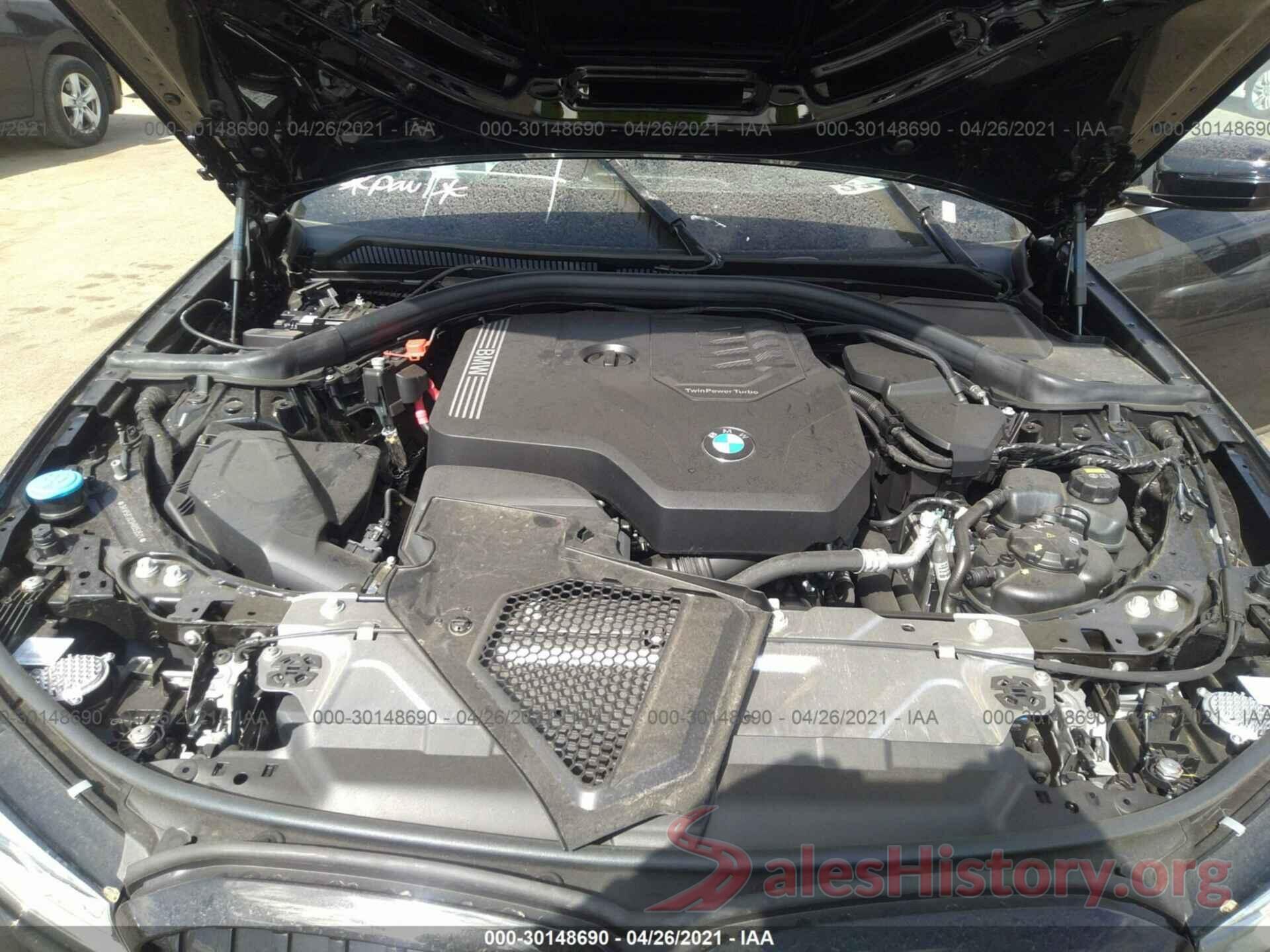 3MW5R1J03M8B59524 2021 BMW 3 SERIES