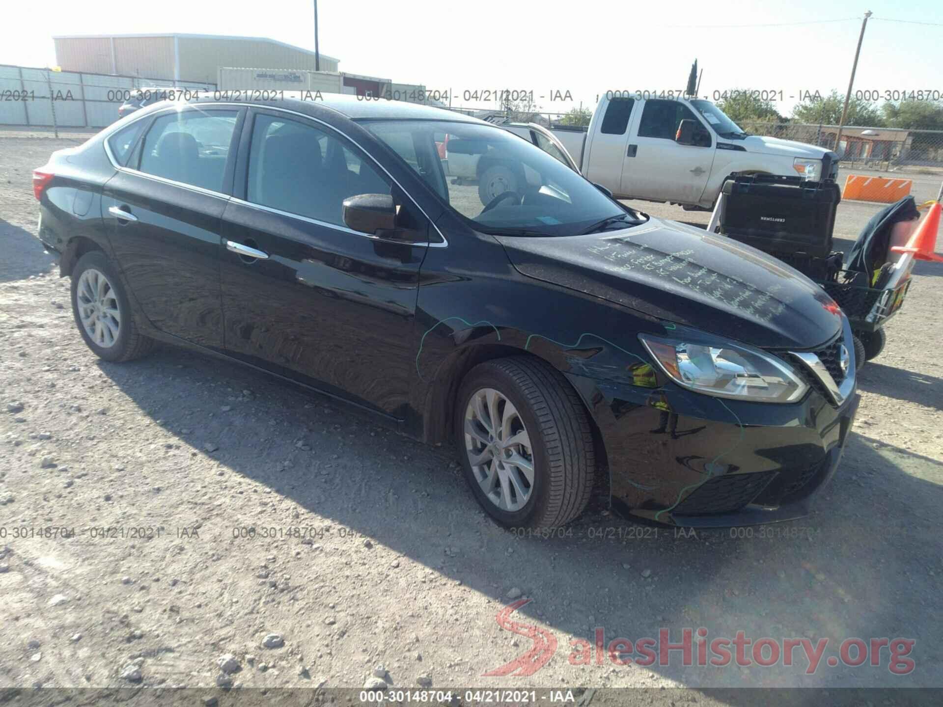 3N1AB7AP3KY407521 2019 NISSAN SENTRA