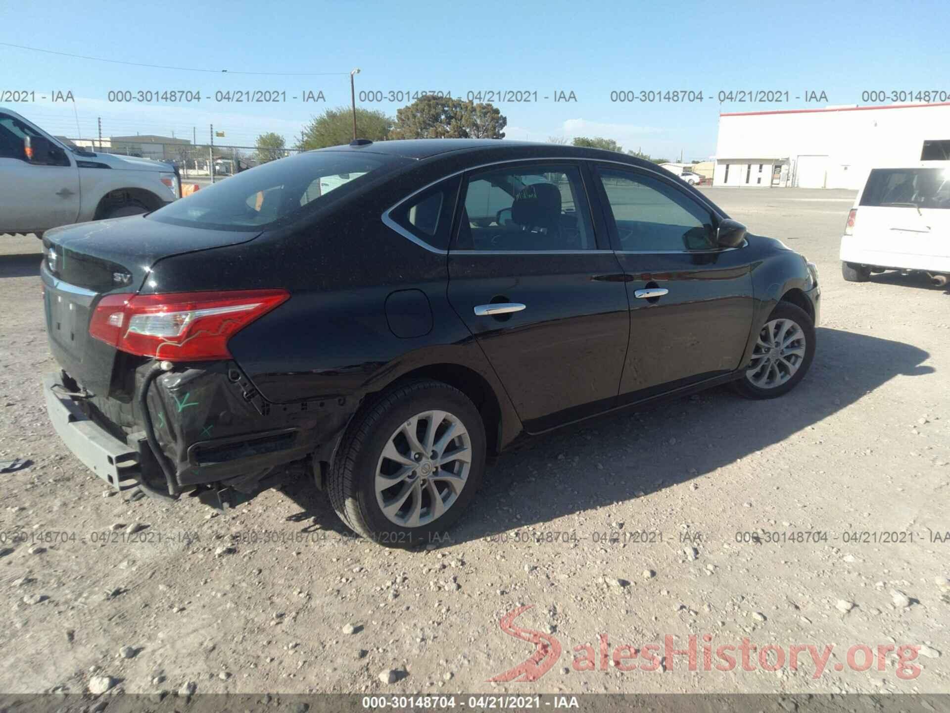 3N1AB7AP3KY407521 2019 NISSAN SENTRA