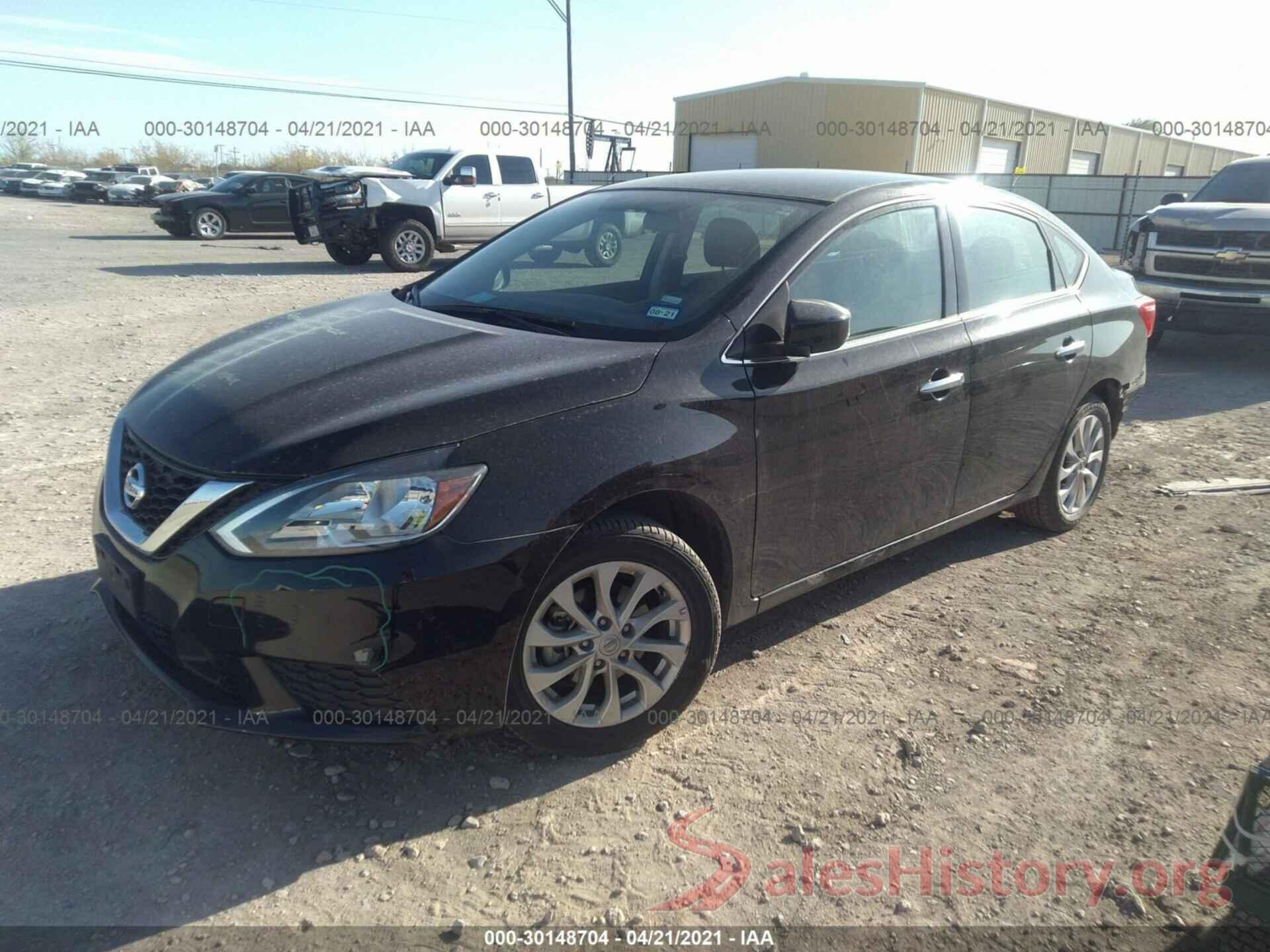 3N1AB7AP3KY407521 2019 NISSAN SENTRA