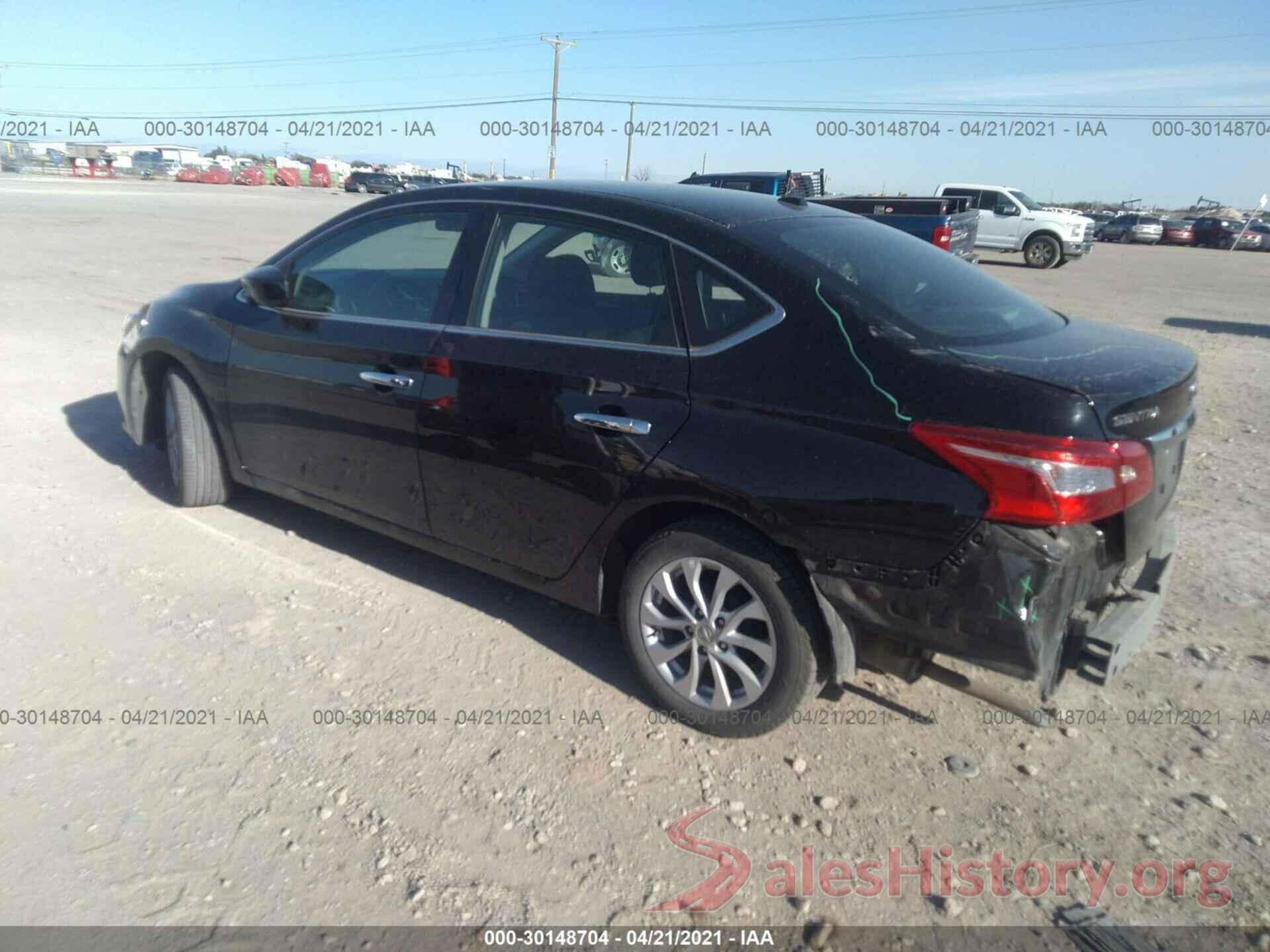 3N1AB7AP3KY407521 2019 NISSAN SENTRA