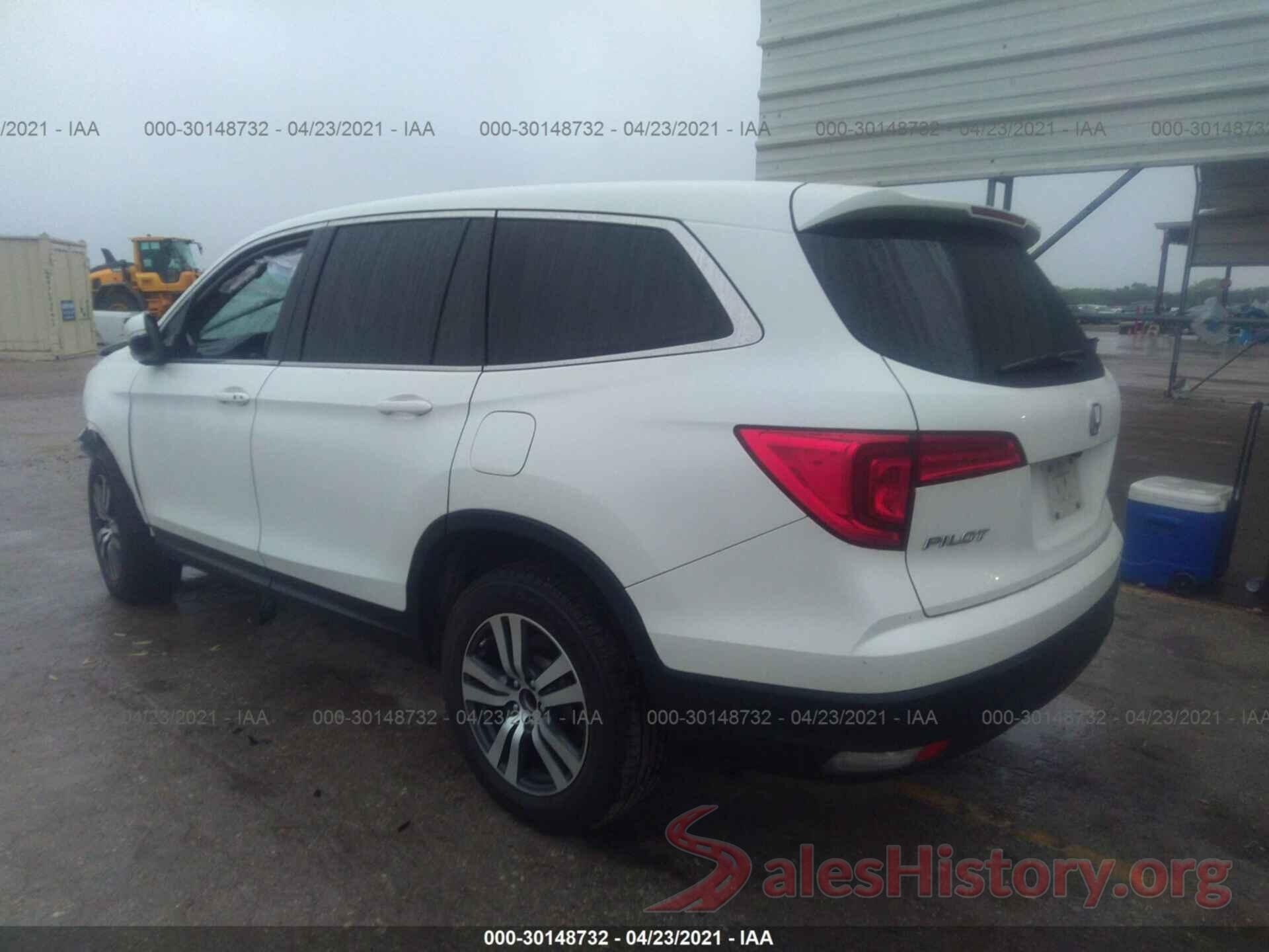 5FNYF5H32HB040400 2017 HONDA PILOT