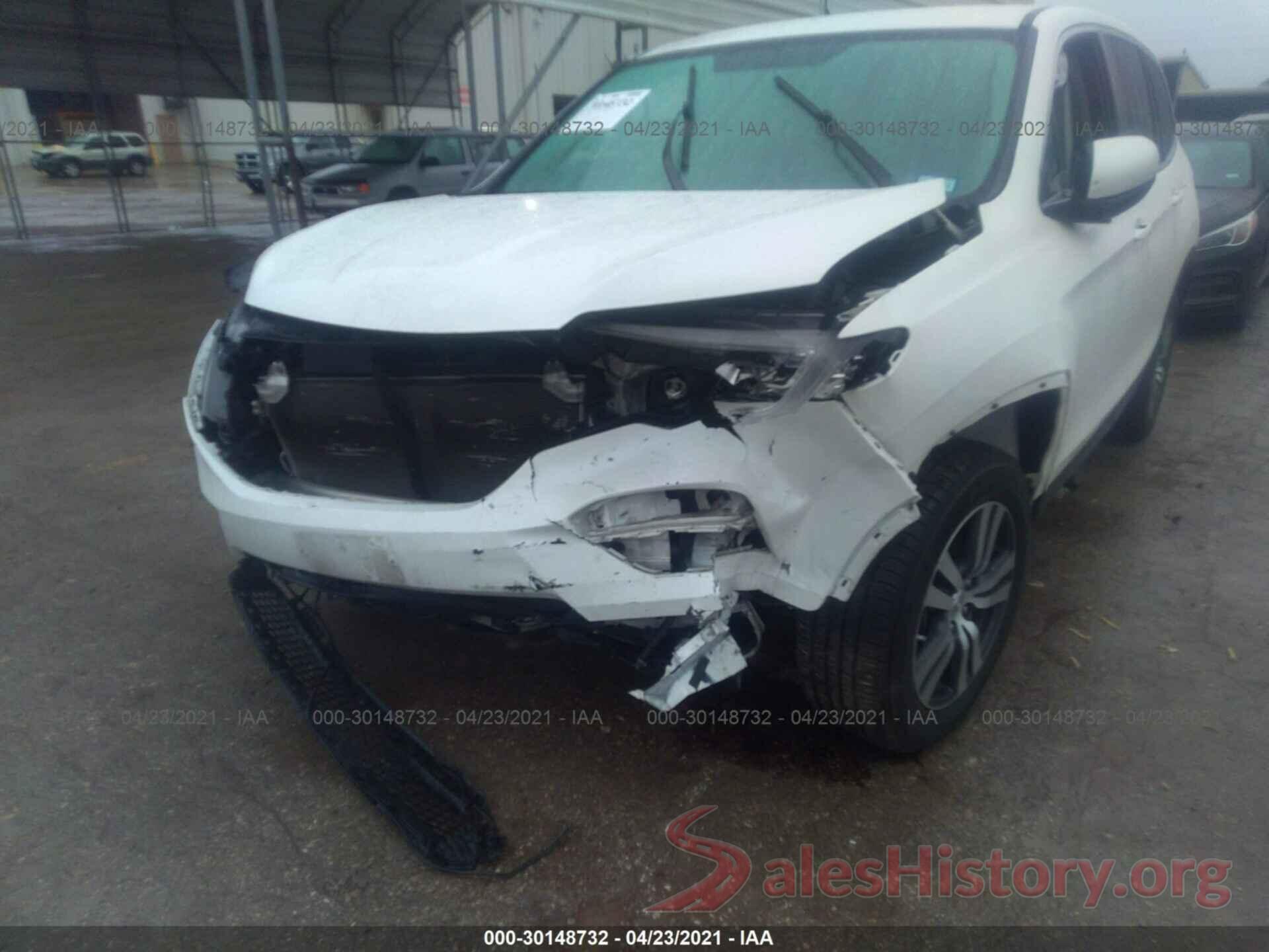 5FNYF5H32HB040400 2017 HONDA PILOT