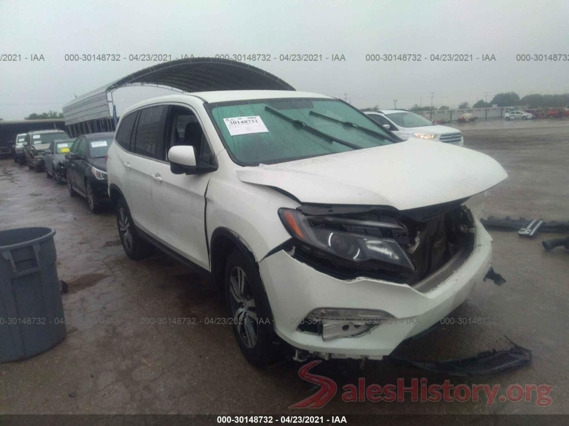 5FNYF5H32HB040400 2017 HONDA PILOT