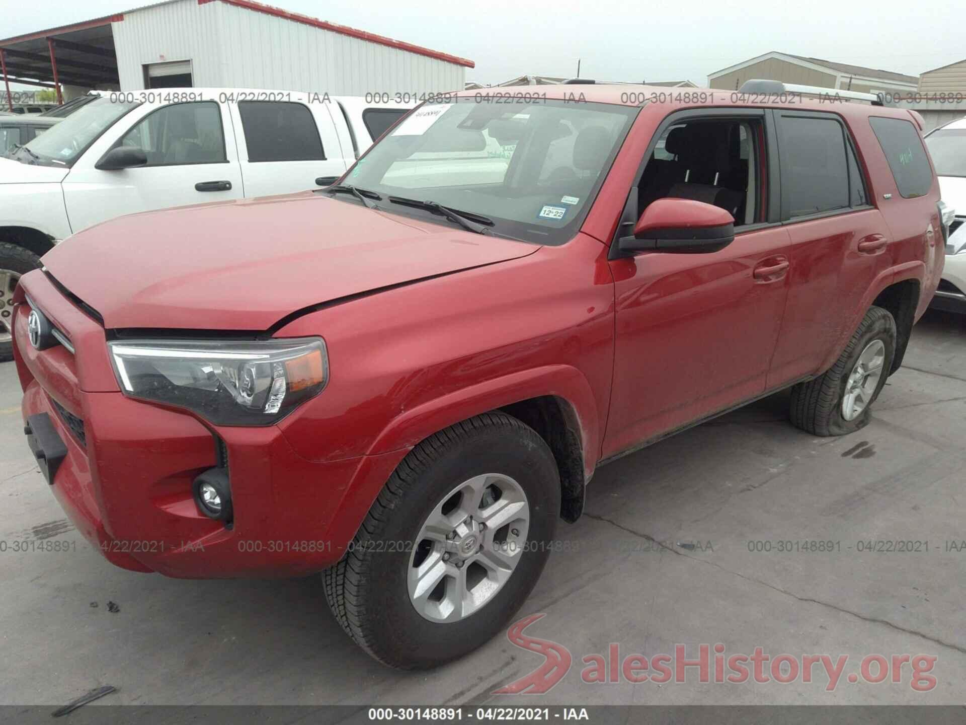 JTEEU5JR6M5236340 2021 TOYOTA 4RUNNER