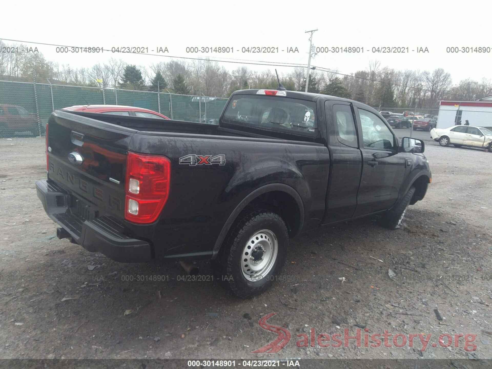 1FTER1FH1KLA70042 2019 FORD RANGER