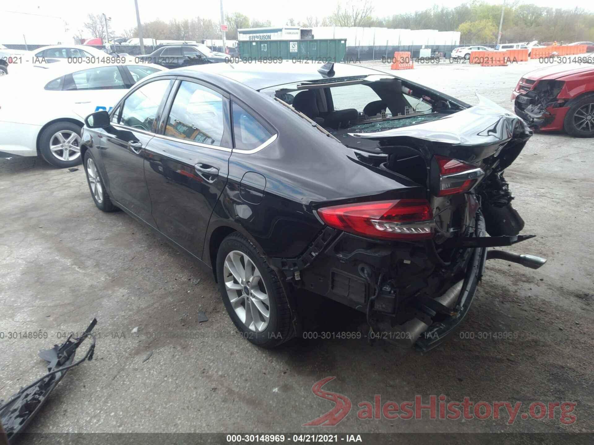 3FA6P0HD0KR250697 2019 FORD FUSION