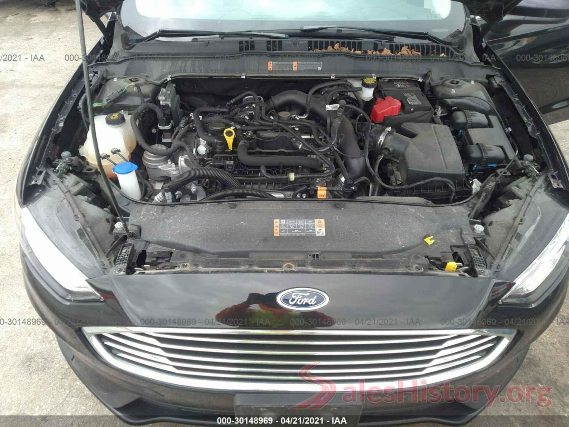 3FA6P0HD0KR250697 2019 FORD FUSION