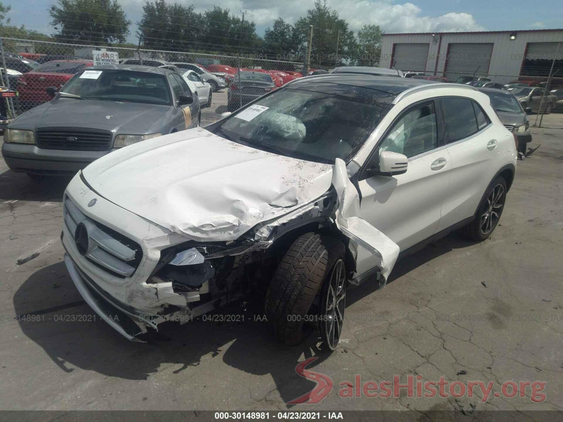 WDCTG4EBXHJ292931 2017 MERCEDES-BENZ GLA