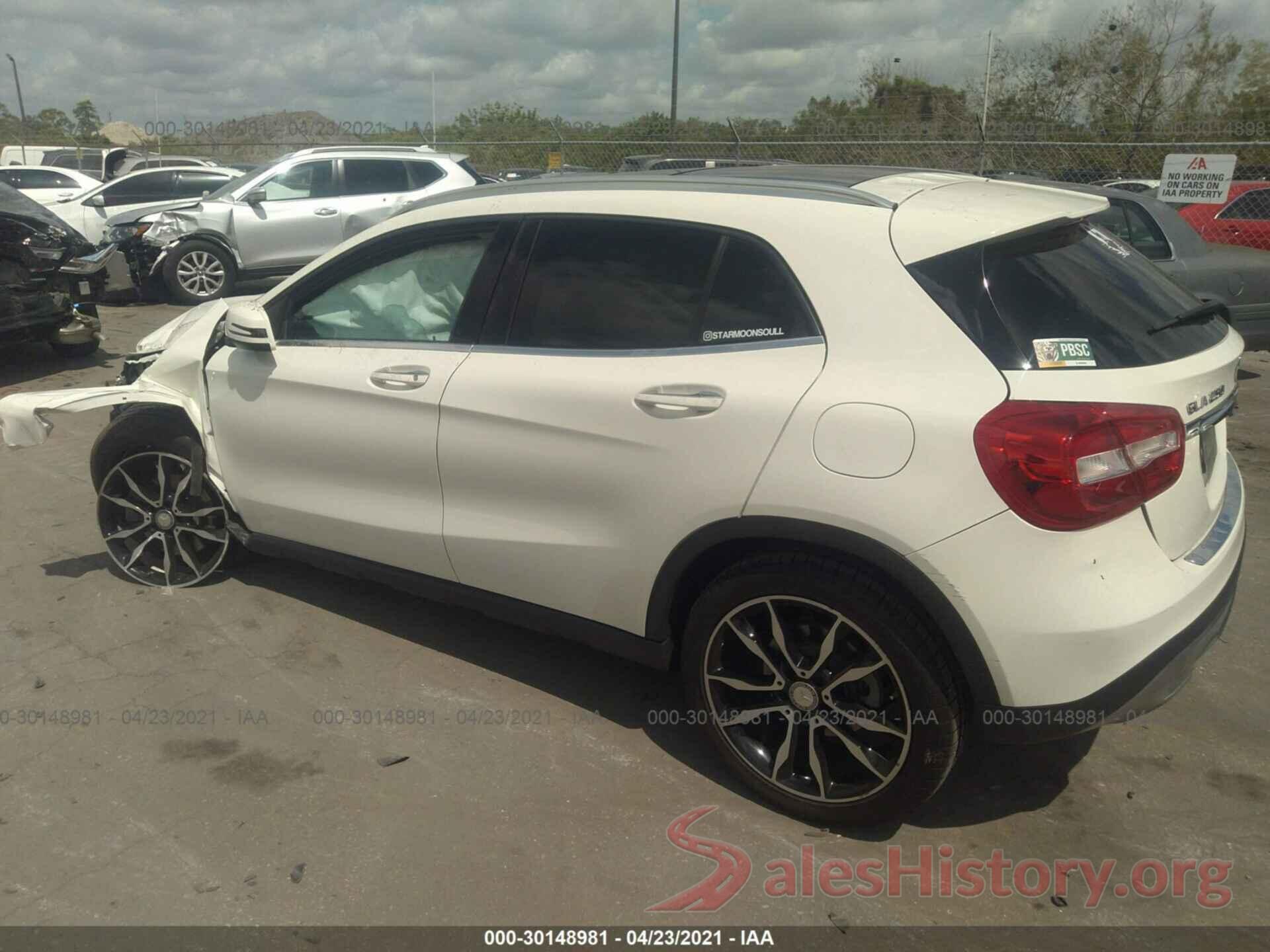 WDCTG4EBXHJ292931 2017 MERCEDES-BENZ GLA