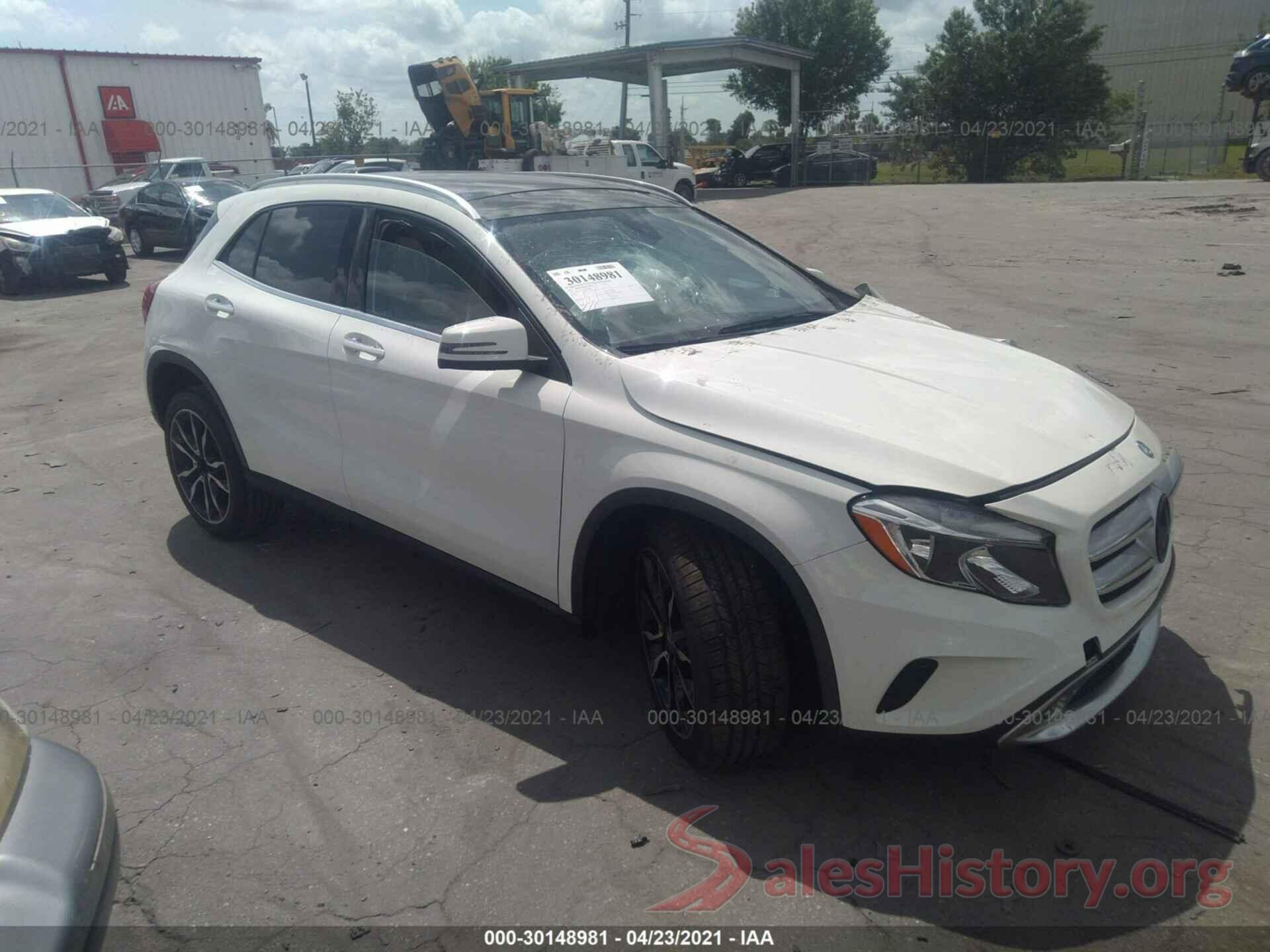 WDCTG4EBXHJ292931 2017 MERCEDES-BENZ GLA