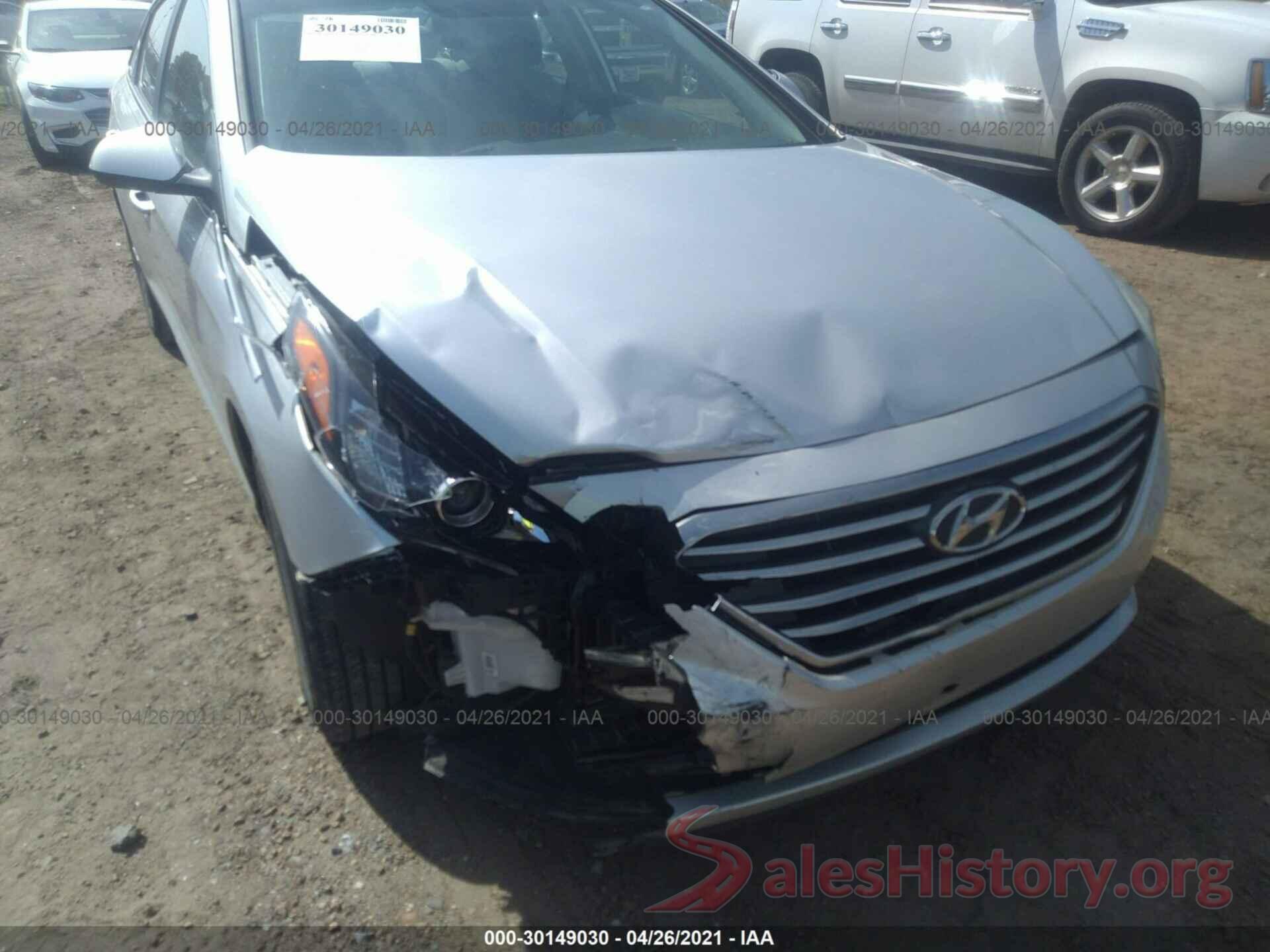 5NPE24AF8GH327737 2016 HYUNDAI SONATA