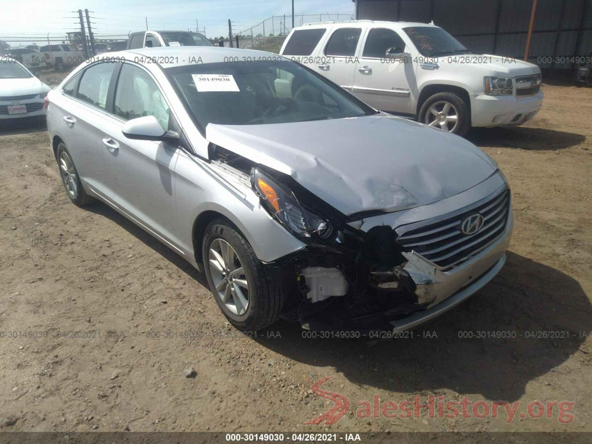 5NPE24AF8GH327737 2016 HYUNDAI SONATA