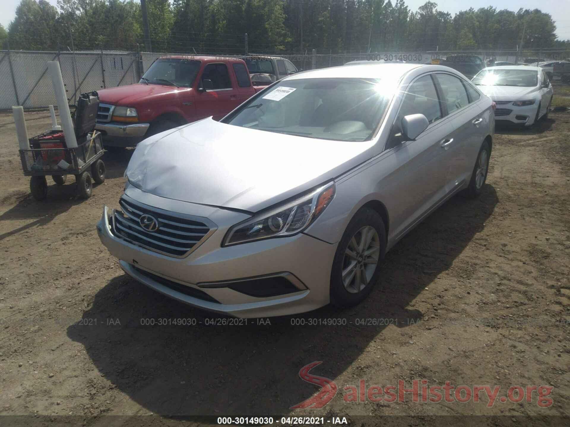 5NPE24AF8GH327737 2016 HYUNDAI SONATA