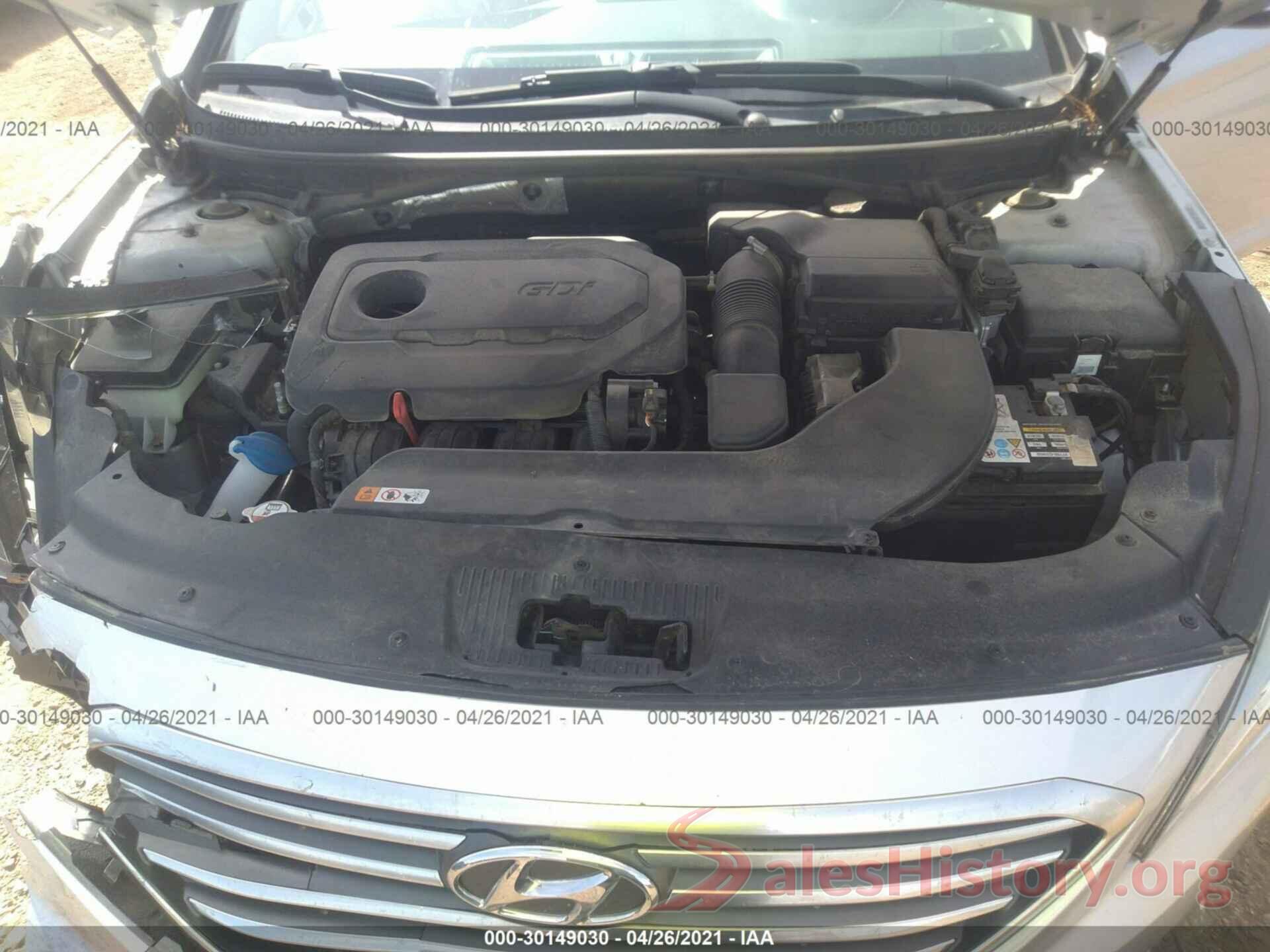 5NPE24AF8GH327737 2016 HYUNDAI SONATA