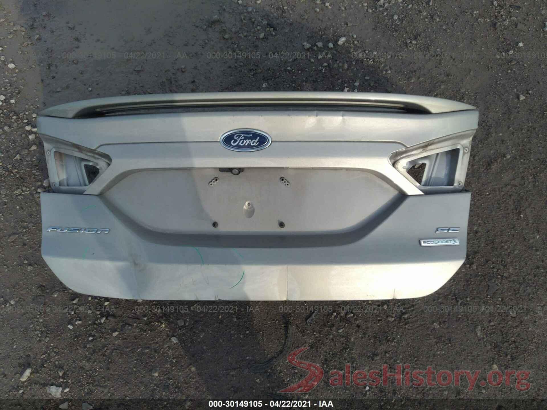 3FA6P0HD3GR136085 2016 FORD FUSION