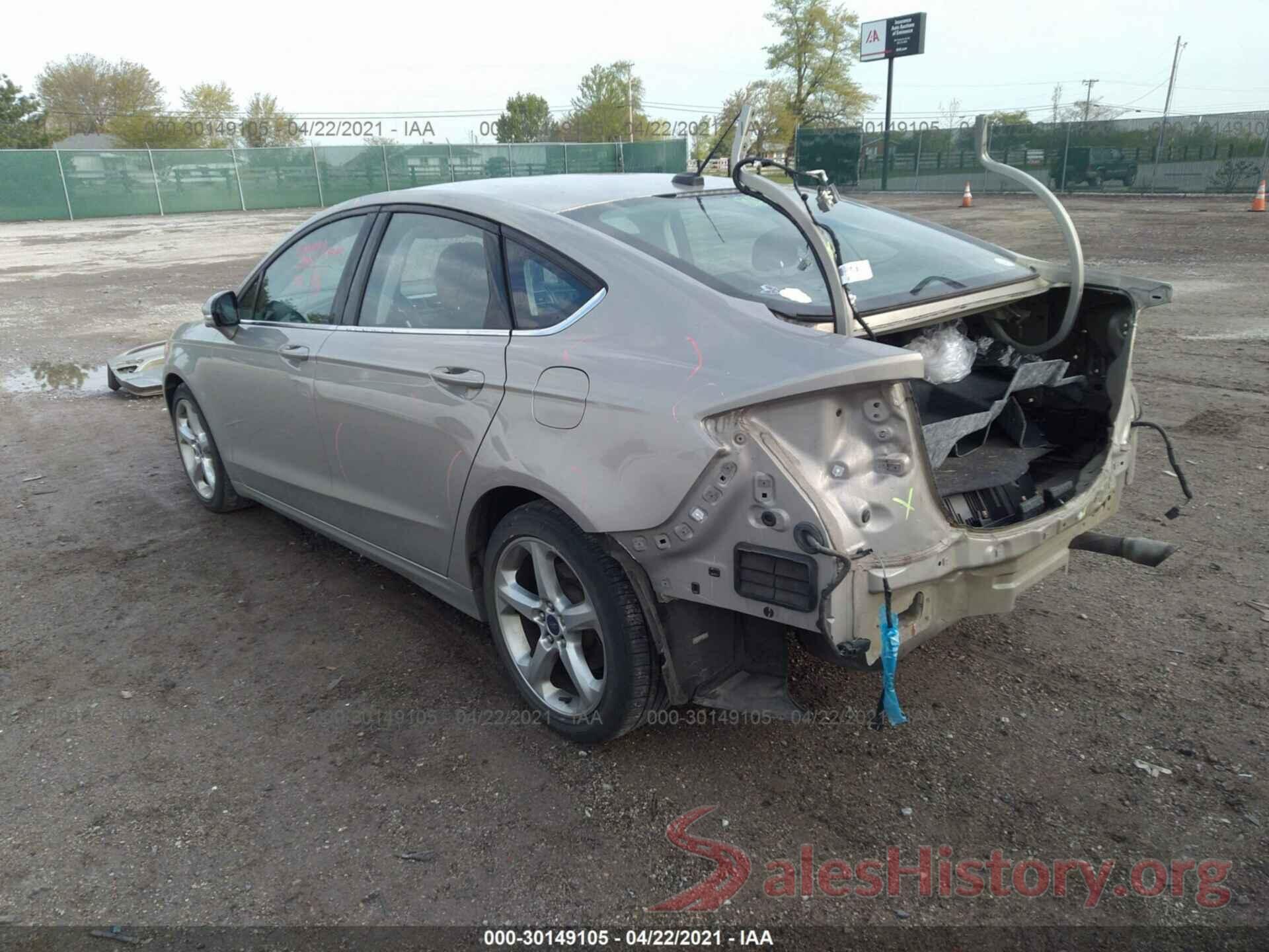 3FA6P0HD3GR136085 2016 FORD FUSION