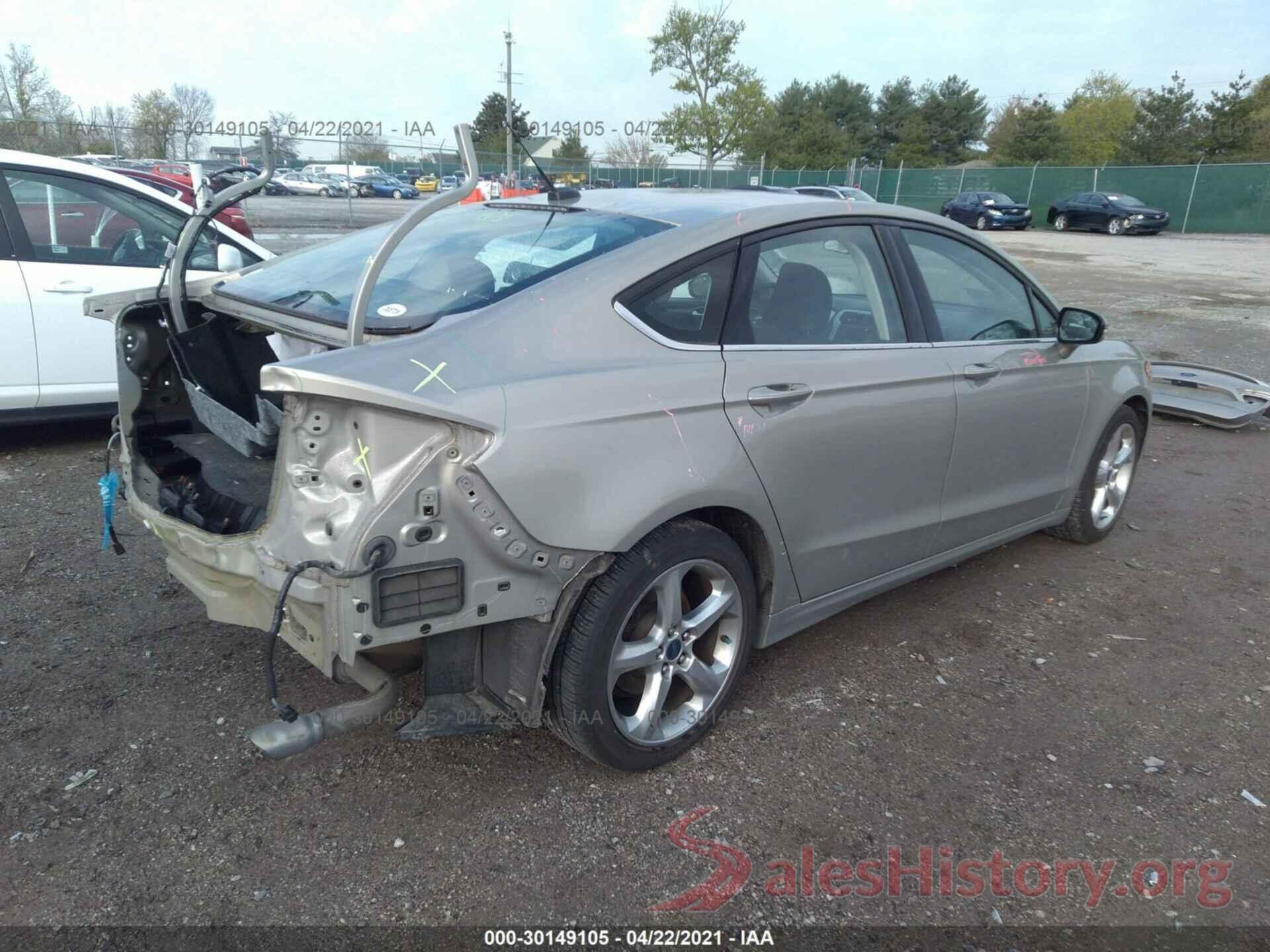 3FA6P0HD3GR136085 2016 FORD FUSION