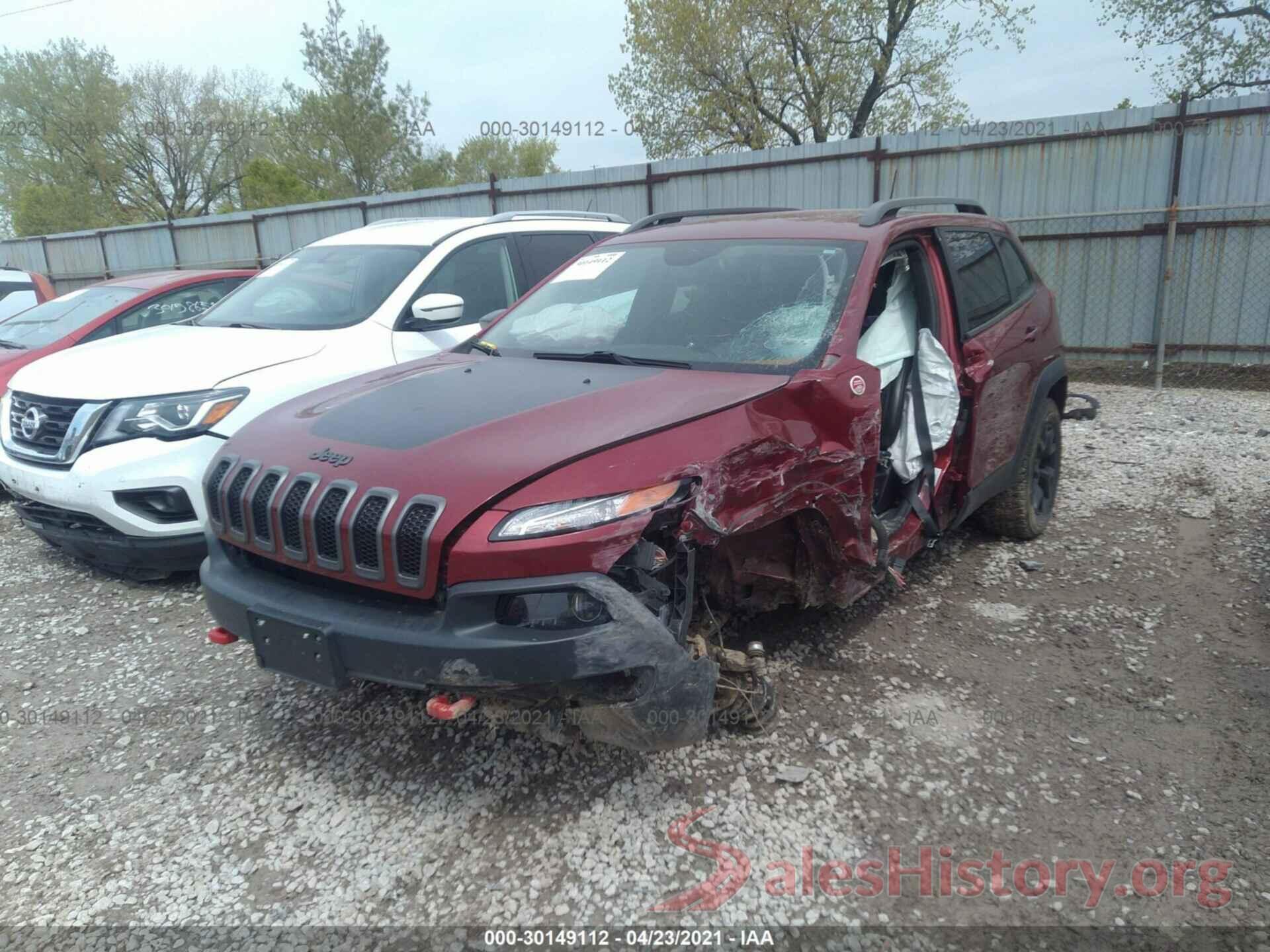 1C4PJMBS9GW245520 2016 JEEP CHEROKEE