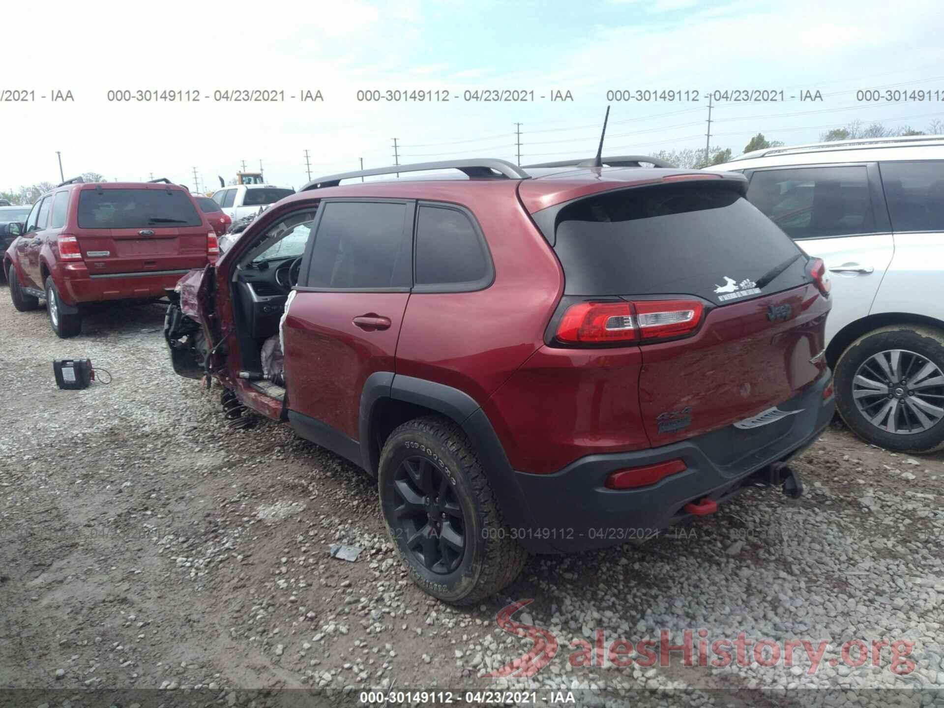 1C4PJMBS9GW245520 2016 JEEP CHEROKEE