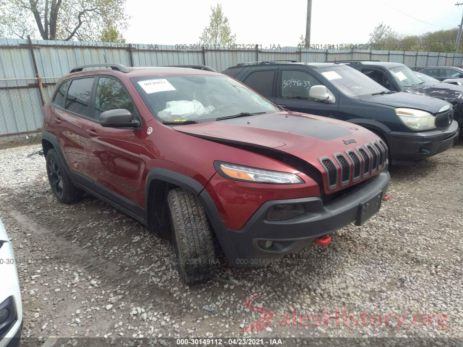 1C4PJMBS9GW245520 2016 JEEP CHEROKEE