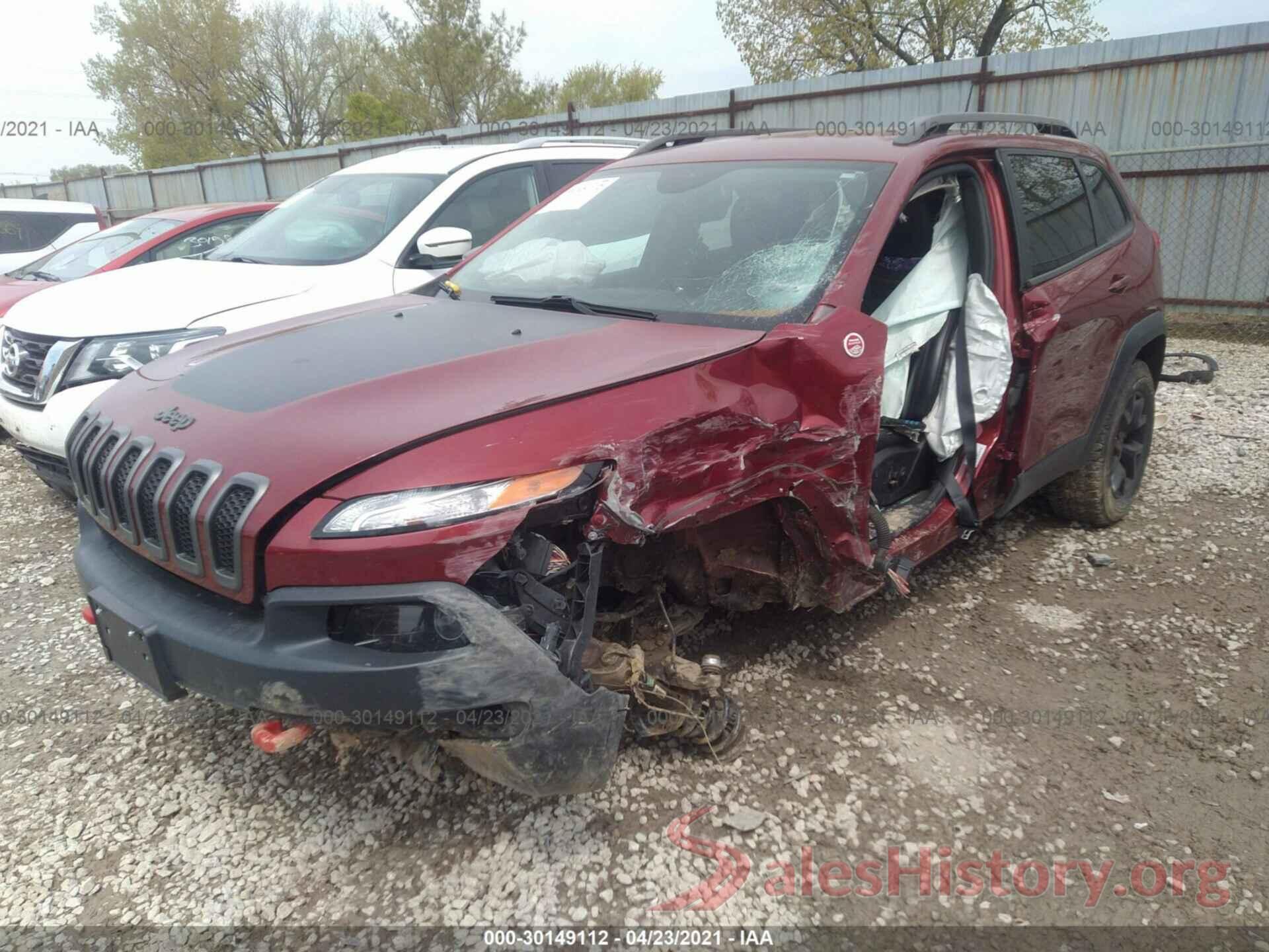 1C4PJMBS9GW245520 2016 JEEP CHEROKEE