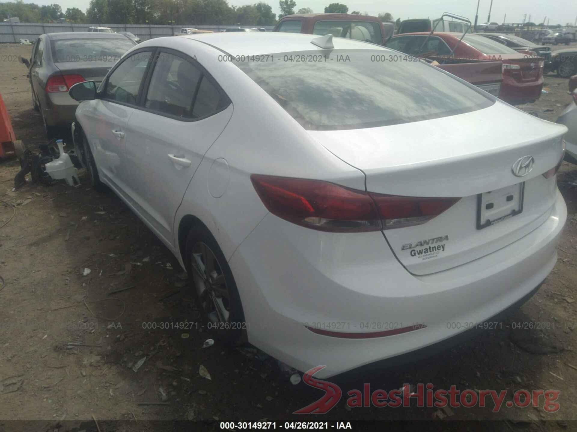 5NPD84LF3JH304347 2018 HYUNDAI ELANTRA