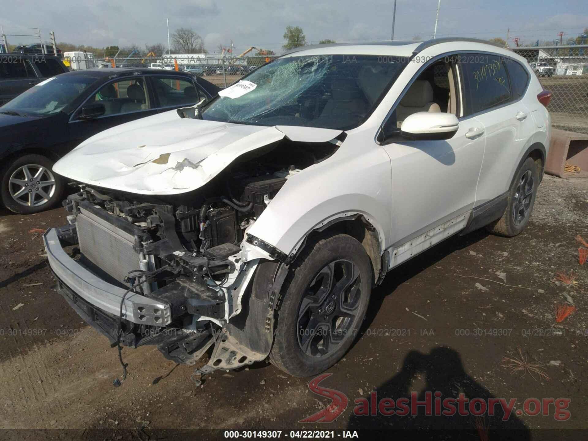 2HKRW2H99HH664736 2017 HONDA CR-V