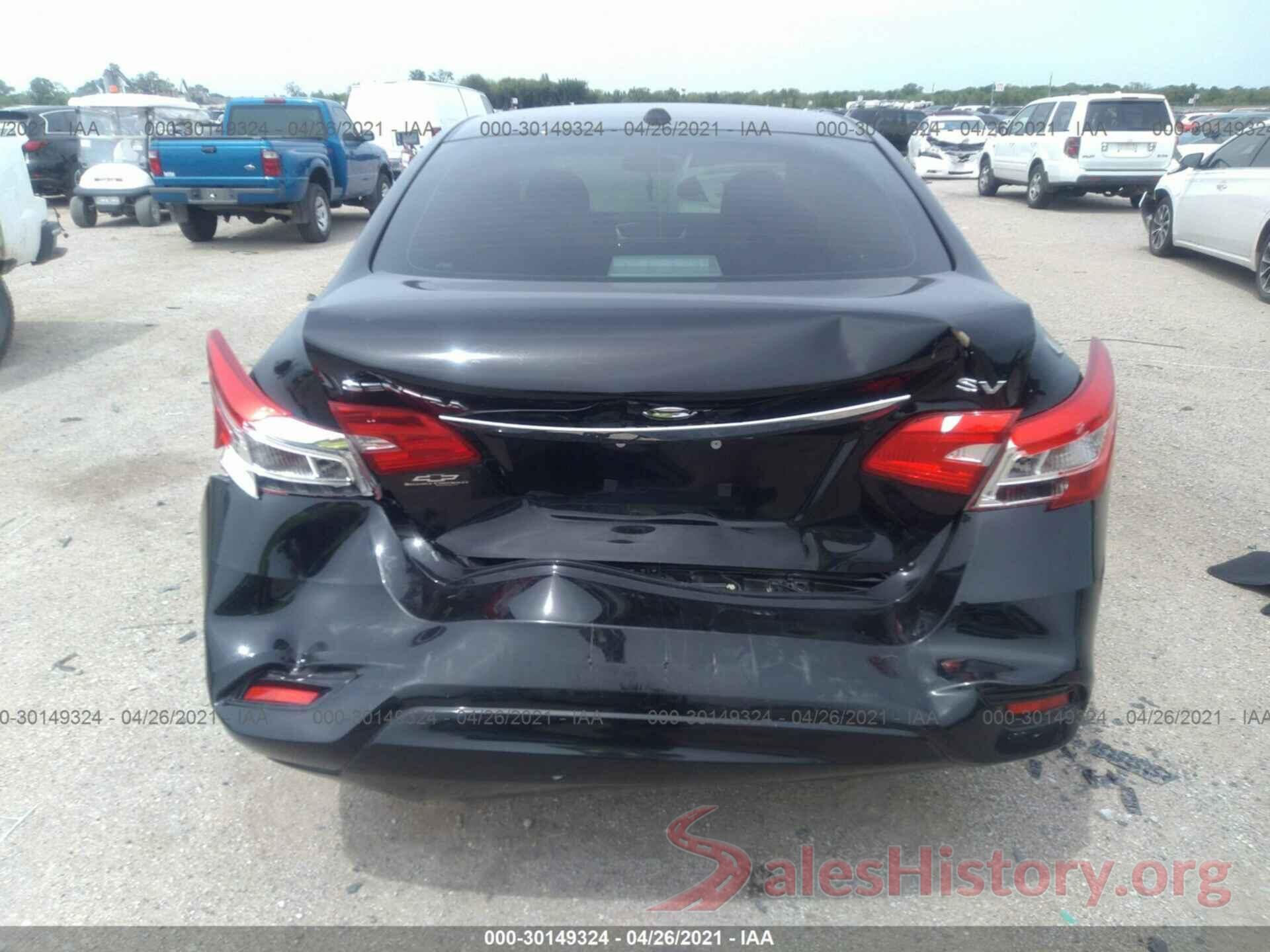 3N1AB7AP5KY284207 2019 NISSAN SENTRA