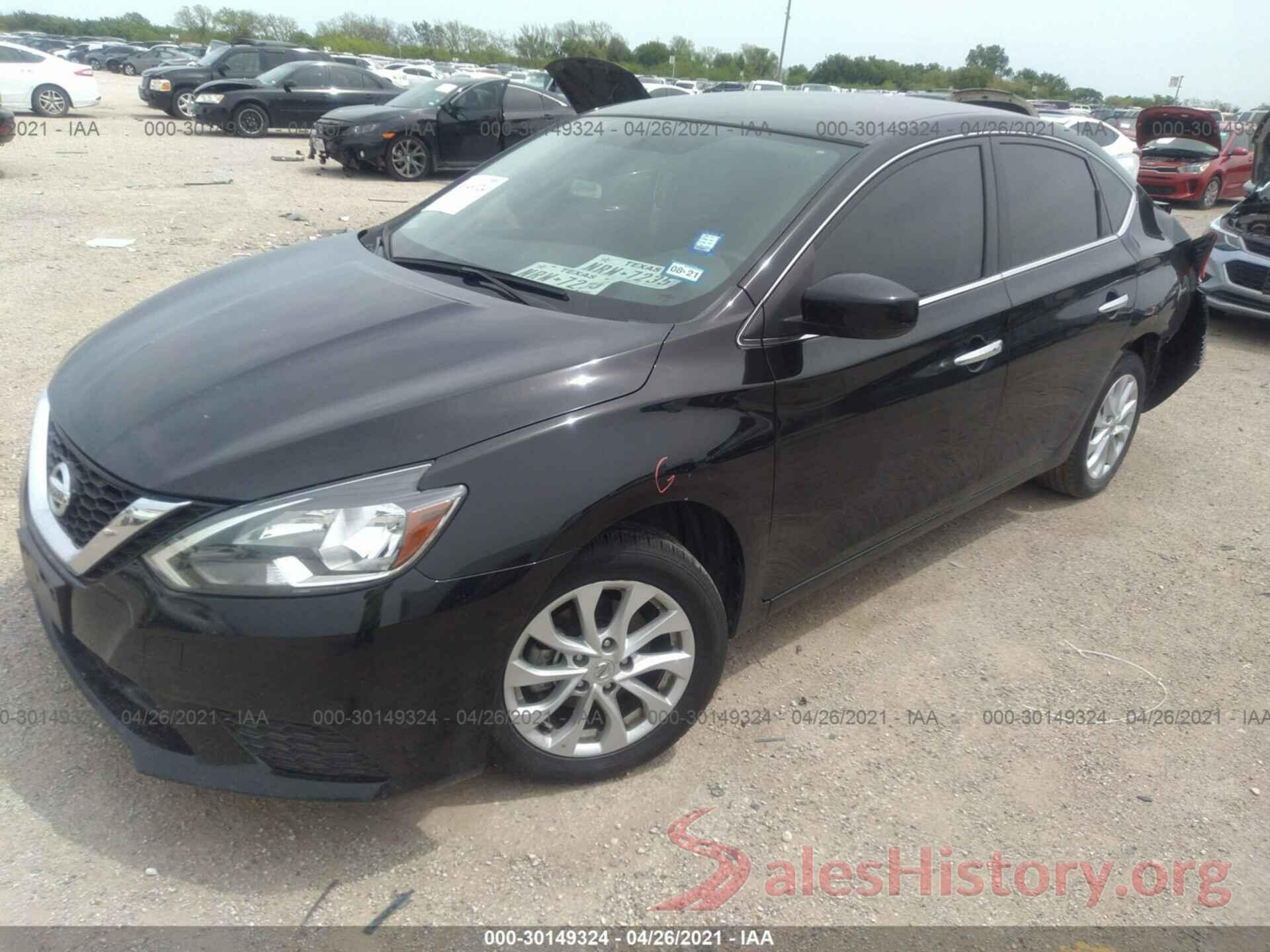 3N1AB7AP5KY284207 2019 NISSAN SENTRA