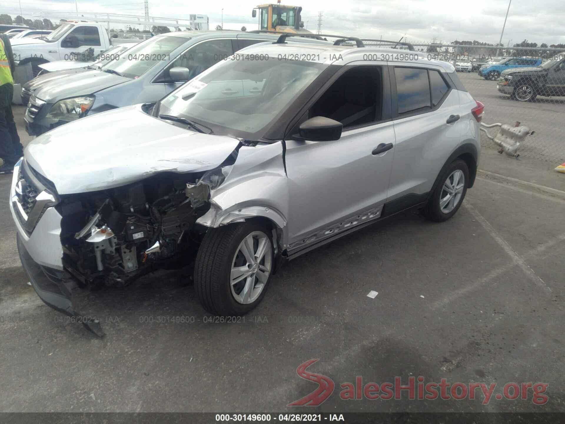 3N1CP5CU4KL504936 2019 NISSAN KICKS