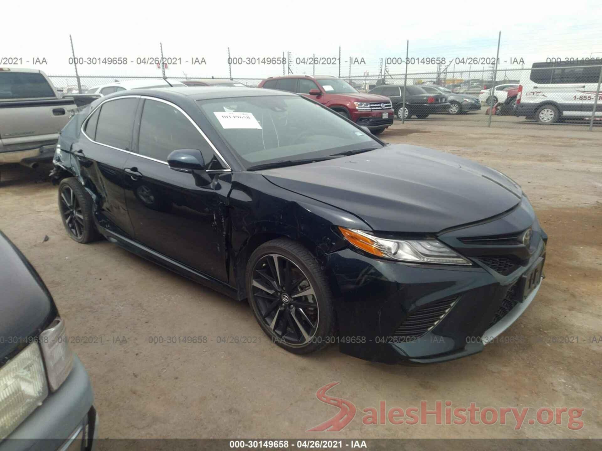 4T1B61HK3KU698601 2019 TOYOTA CAMRY