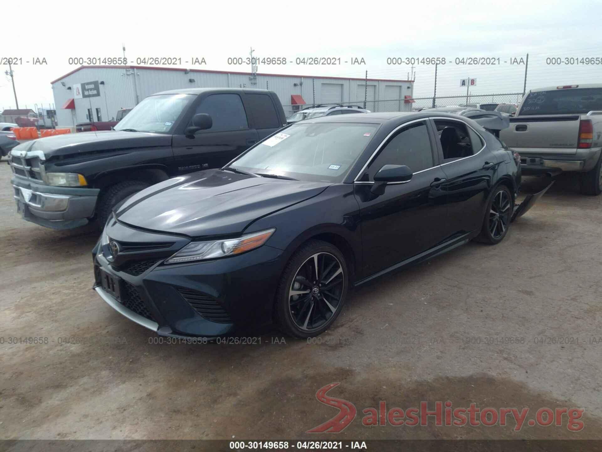 4T1B61HK3KU698601 2019 TOYOTA CAMRY