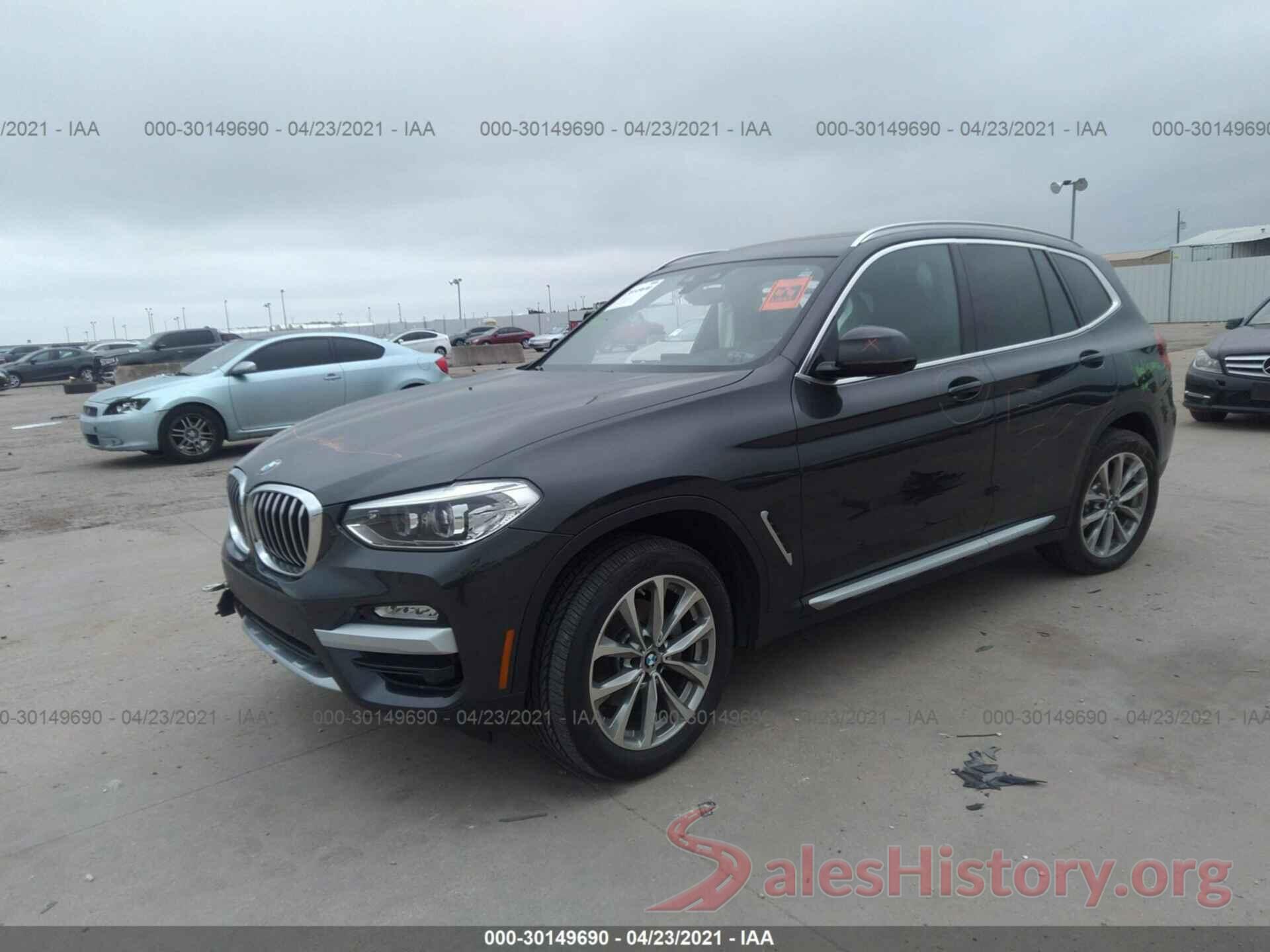 5UXTR9C50KLE14333 2019 BMW X3