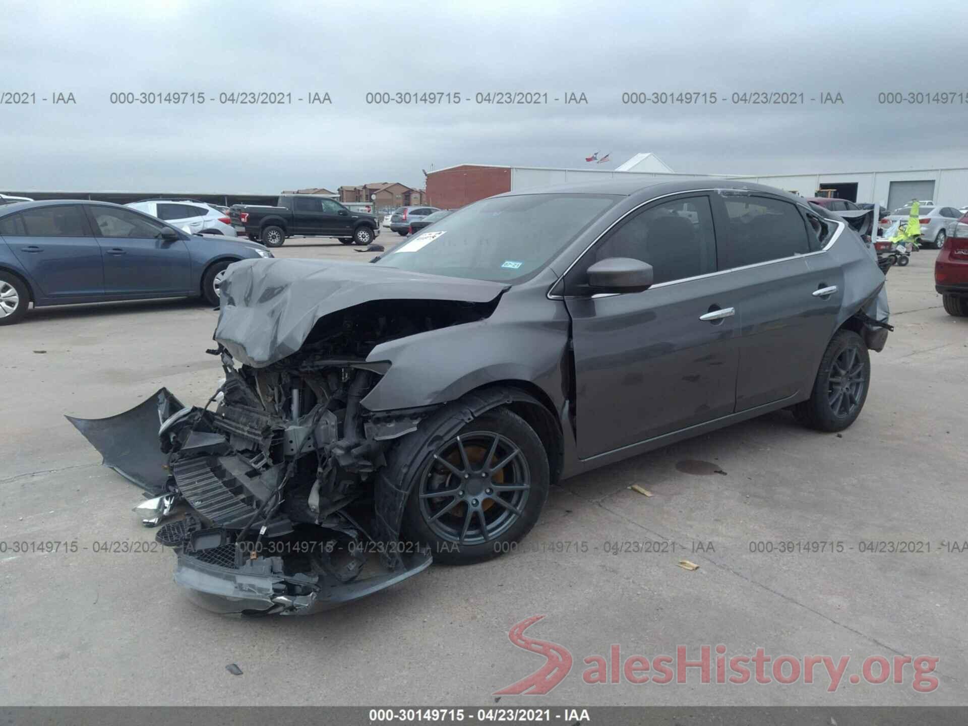 3N1AB7AP4GY253862 2016 NISSAN SENTRA