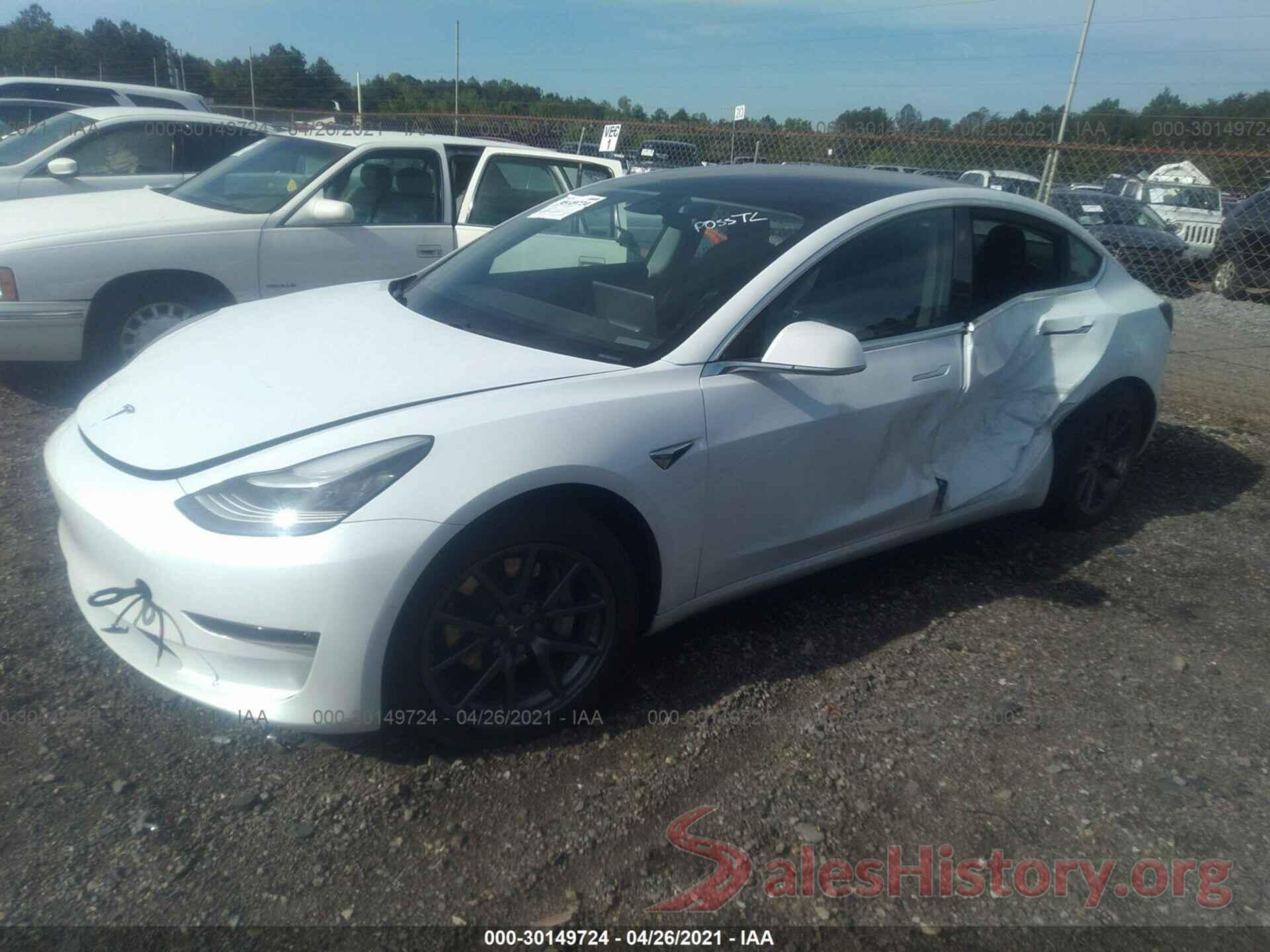 5YJ3E1EB3JF115581 2018 TESLA MODEL 3