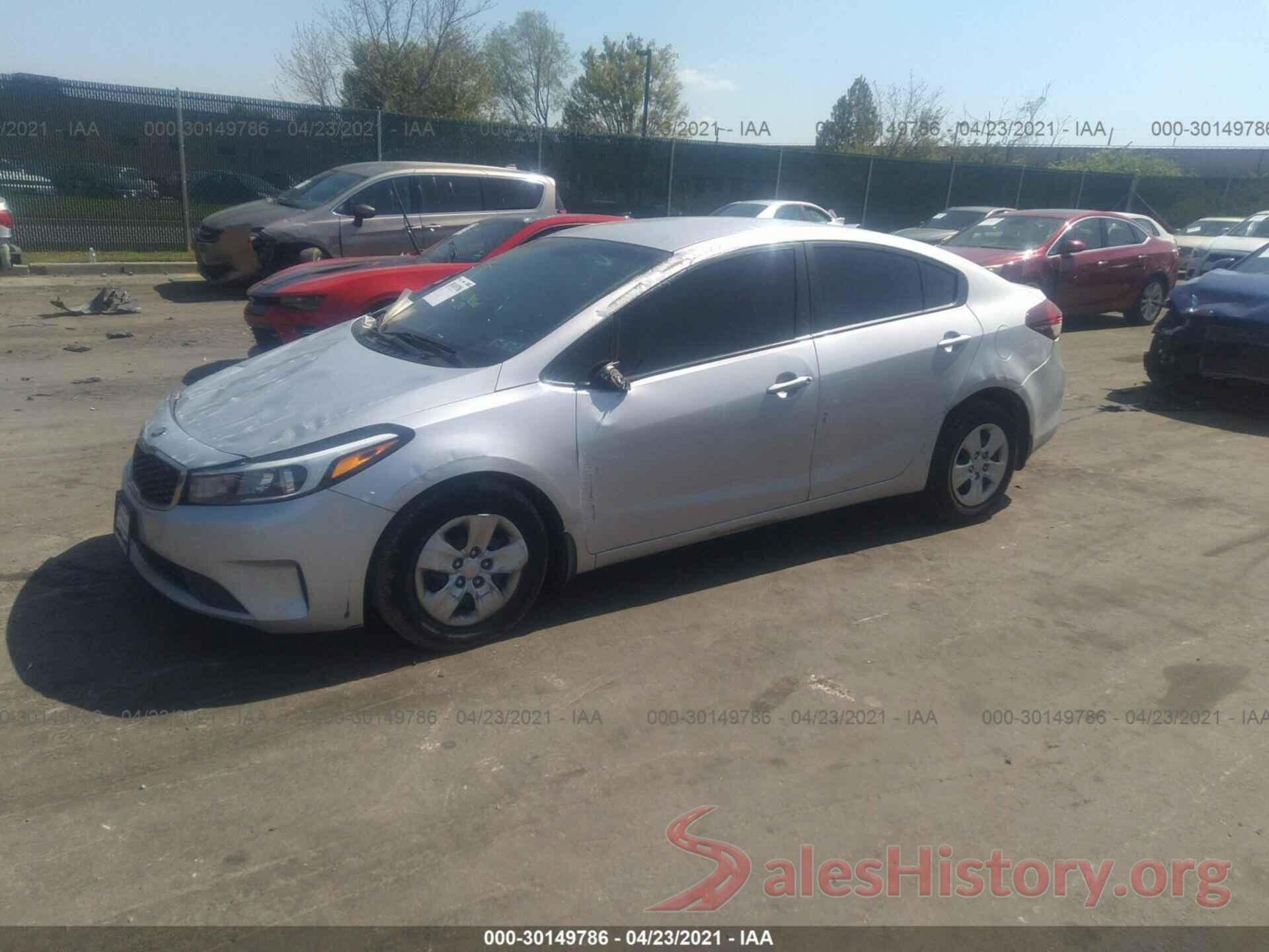 3KPFK4A75JE230309 2018 KIA FORTE