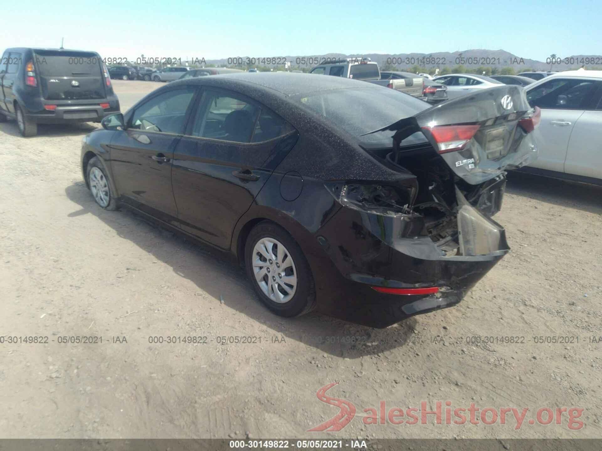 5NPD74LF0JH349393 2018 HYUNDAI ELANTRA