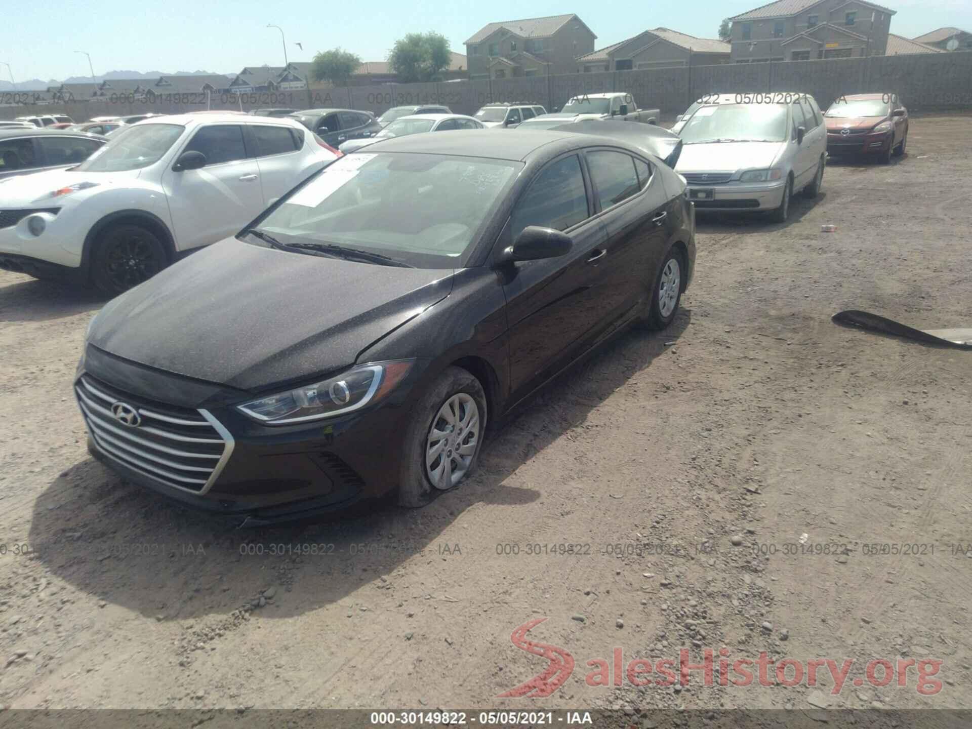 5NPD74LF0JH349393 2018 HYUNDAI ELANTRA