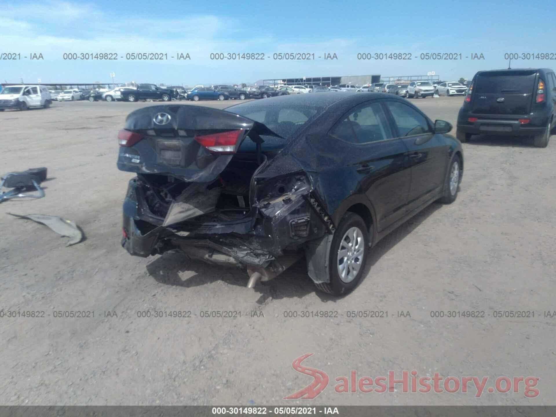 5NPD74LF0JH349393 2018 HYUNDAI ELANTRA