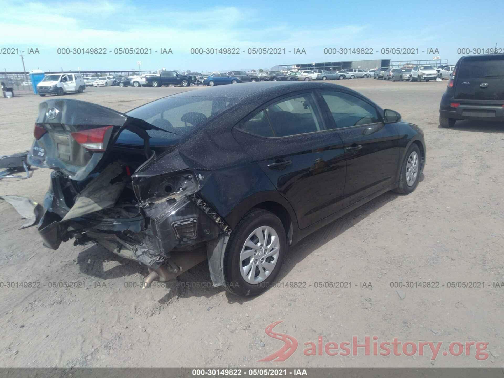 5NPD74LF0JH349393 2018 HYUNDAI ELANTRA