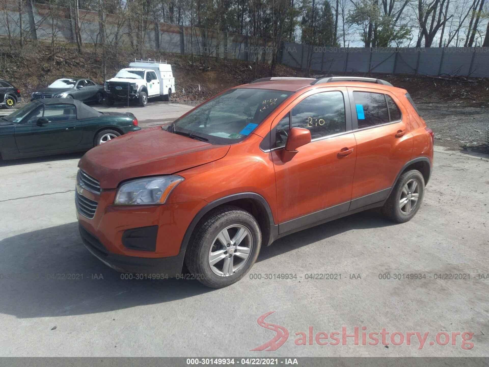 KL7CJPSB0GB602281 2016 CHEVROLET TRAX